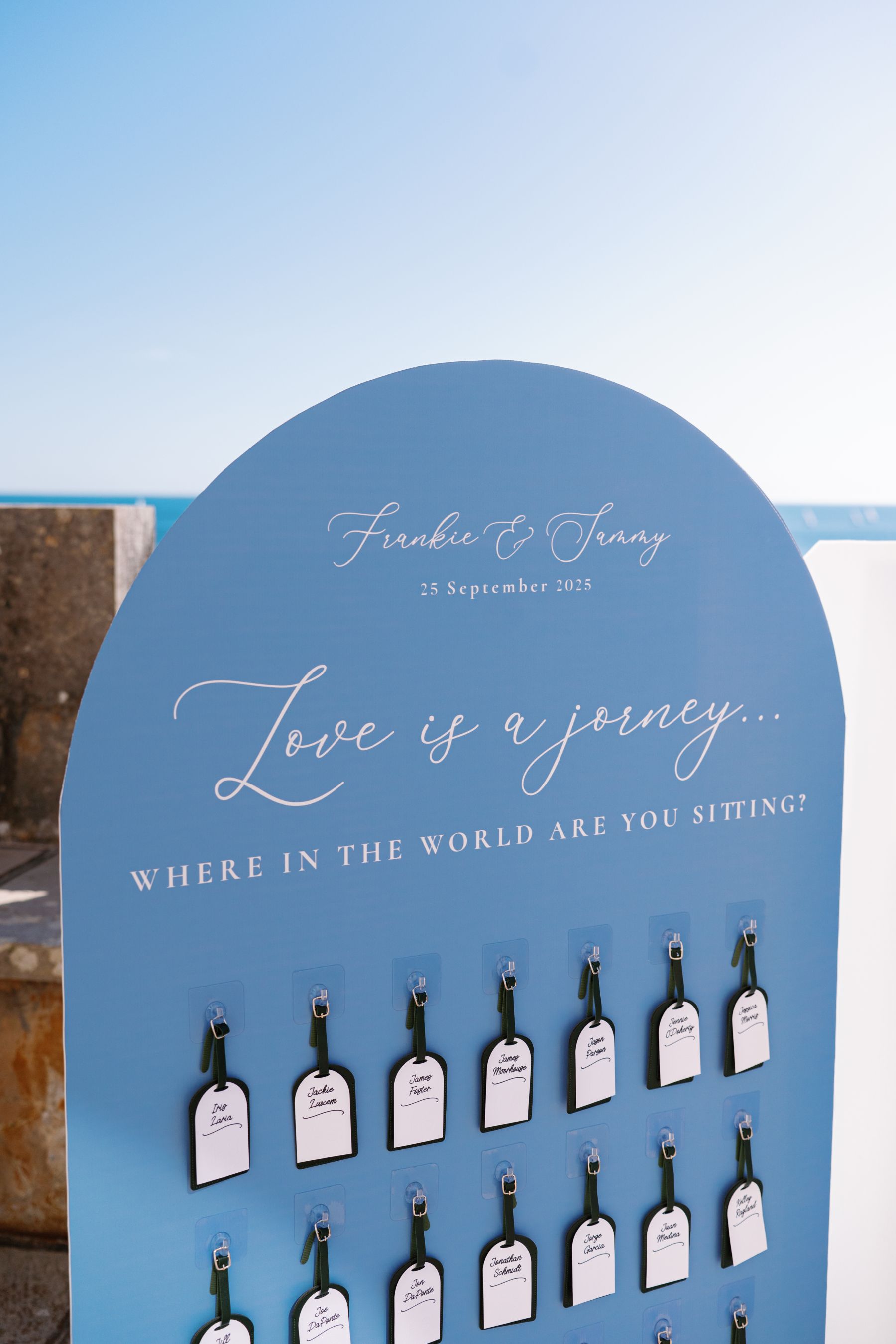 Frankie &amp; Sammy's Seaside Castle Wedding at Forte Da Cruz photo
