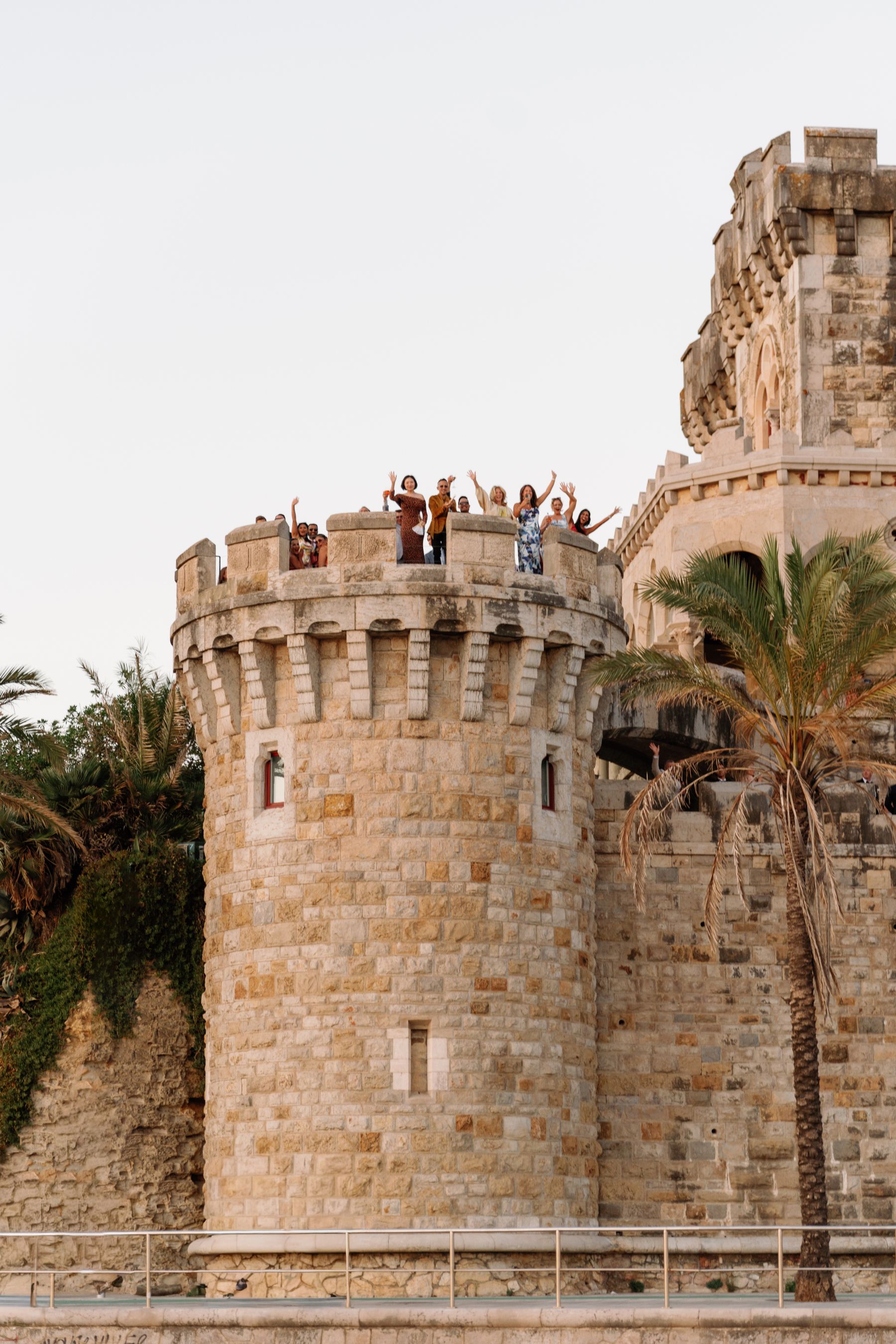 Frankie &amp; Sammy's Seaside Castle Wedding at Forte Da Cruz photo