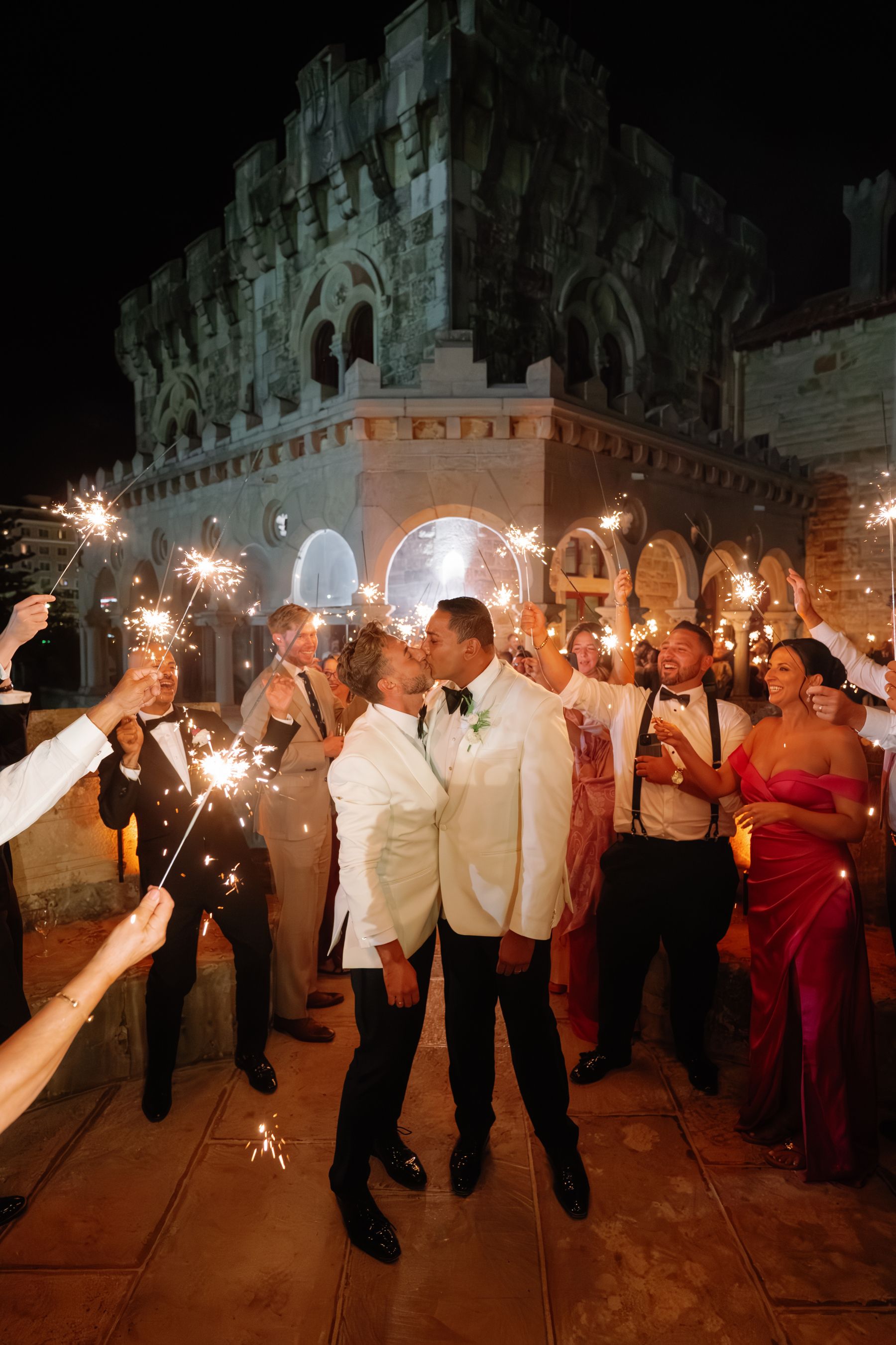 Frankie &amp; Sammy's Seaside Castle Wedding at Forte Da Cruz photo