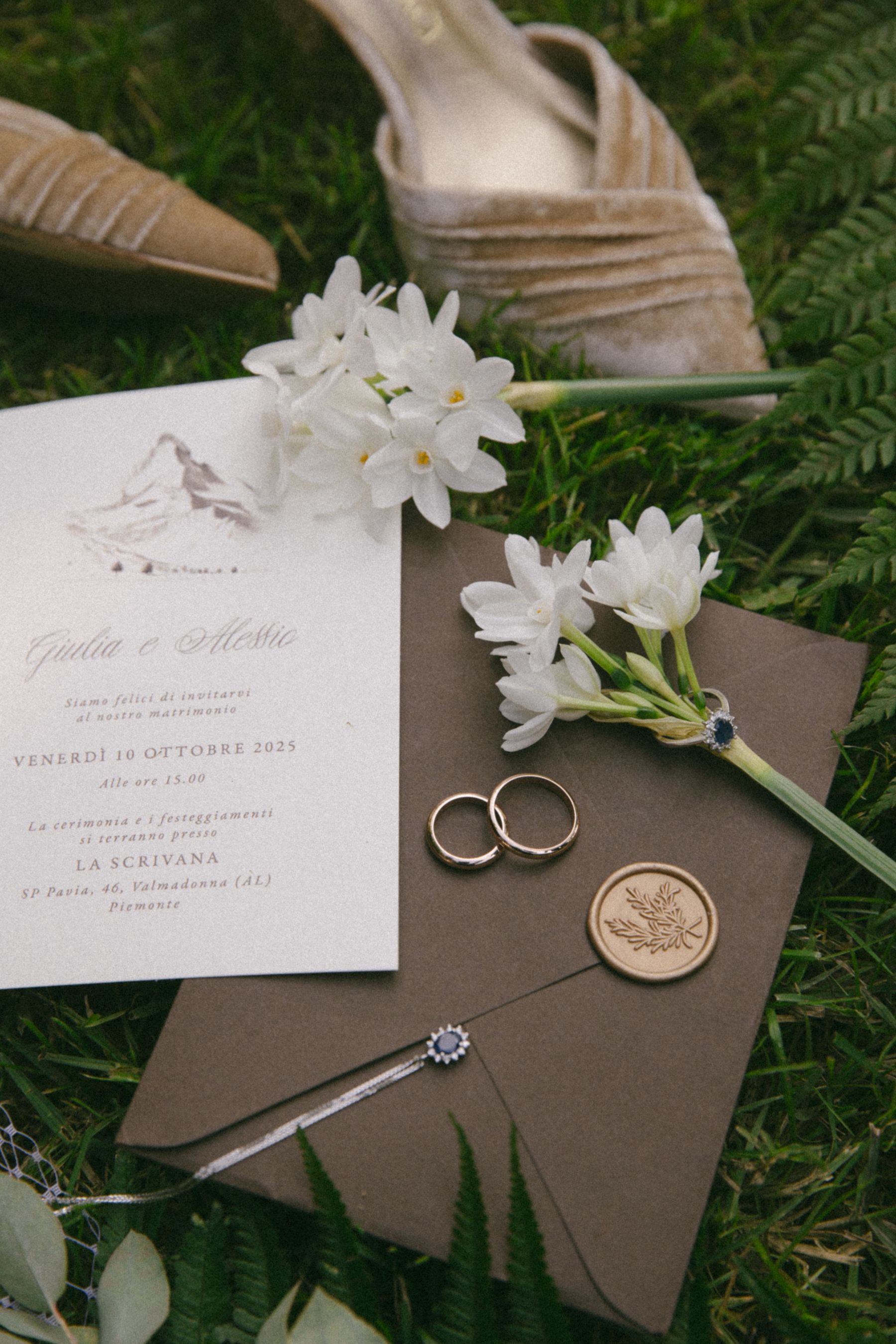 A Mountain-Inspired Wedding at Villa La Scrivana: Giulia &amp; Alessio's Celebration in the Hills of Piedmont photo