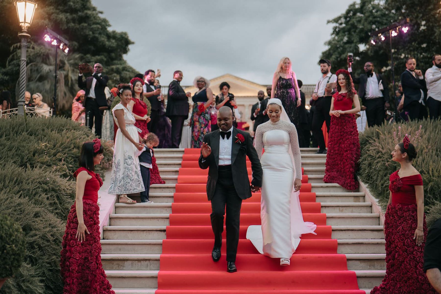 Amatullah &amp; Marlon’s Godfather-Inspired Wedding at Villa La Limonaia in Sicily photo