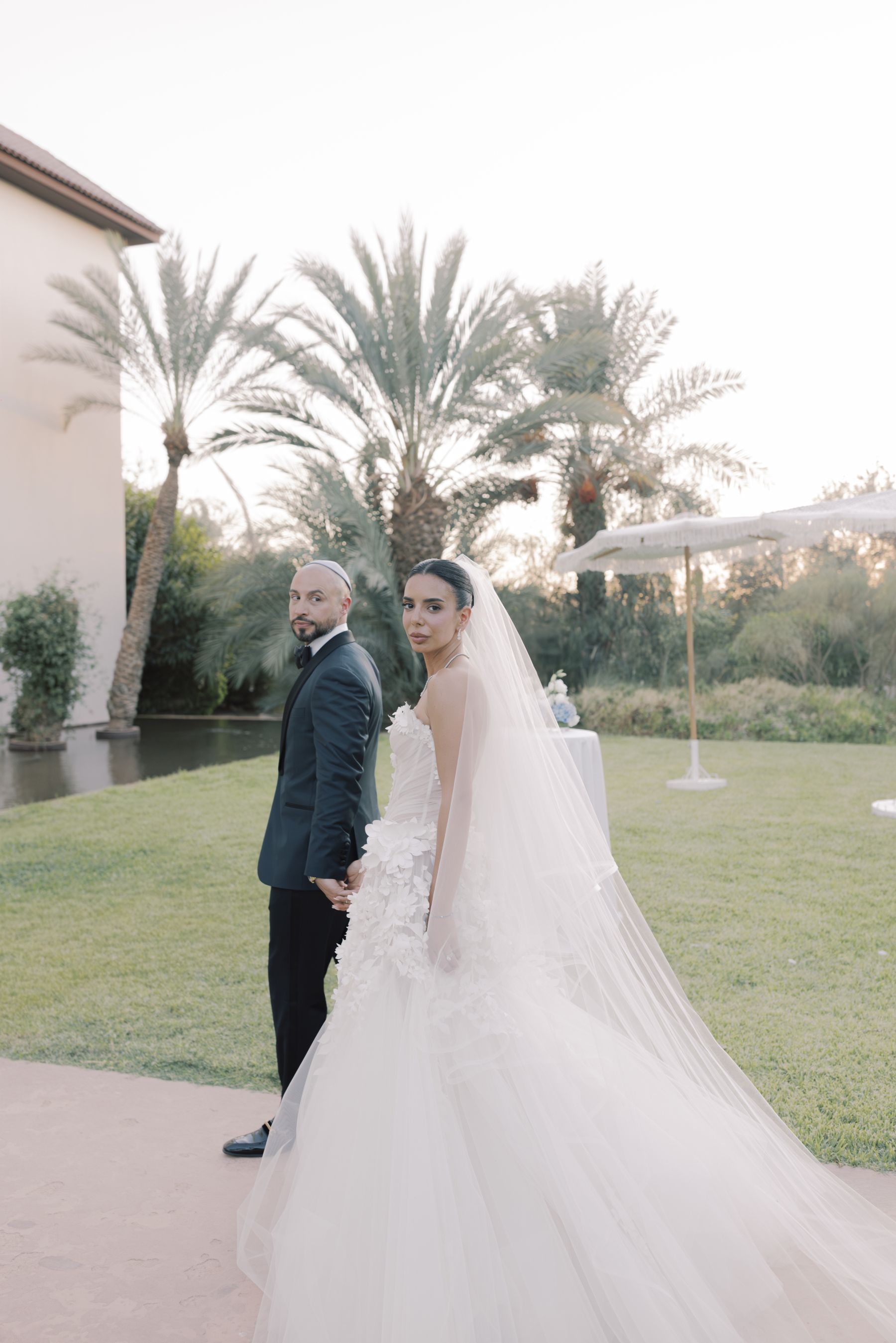 Miryam &amp; Ben's Enchanting Marrakesh Wedding at Ksar Char-Bagh photo