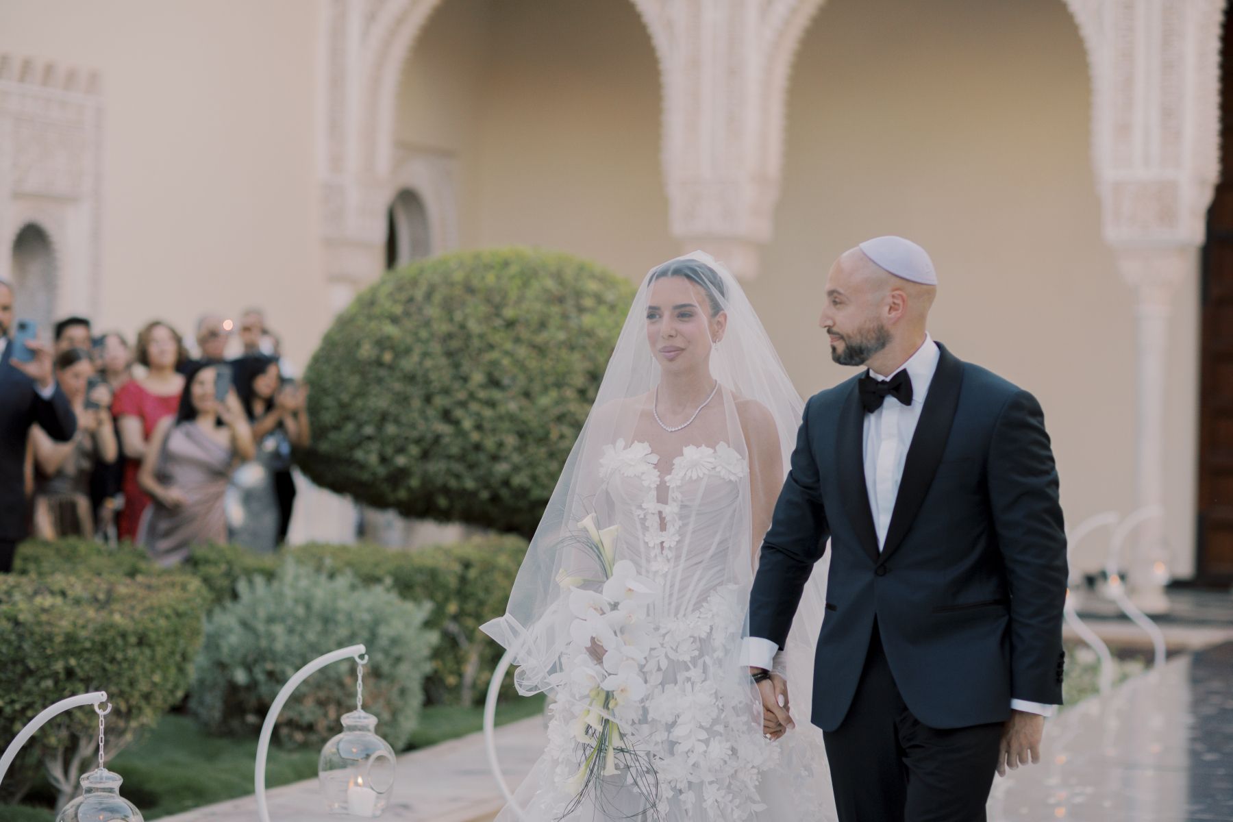 Miryam &amp; Ben's Enchanting Marrakesh Wedding at Ksar Char-Bagh photo