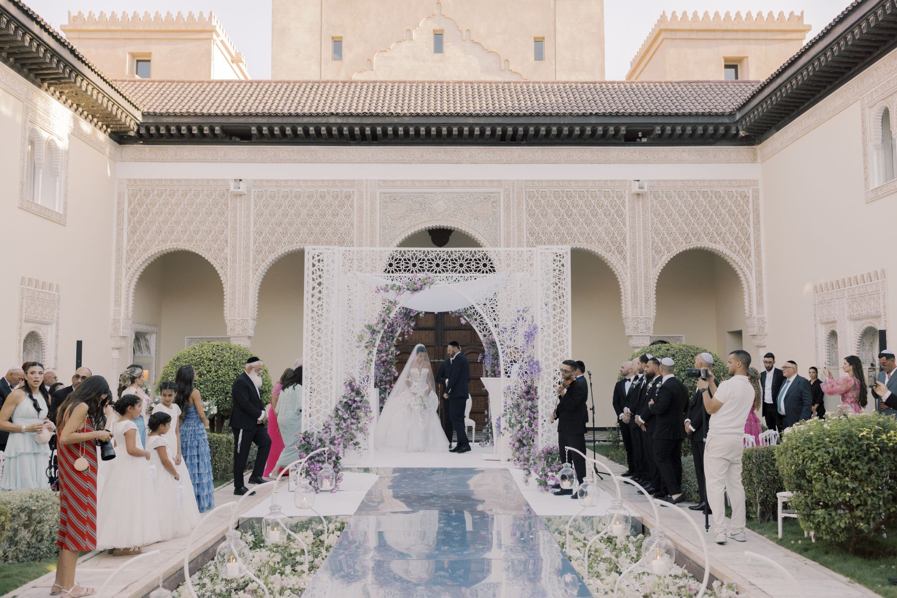 Miryam &amp; Ben's Enchanting Marrakesh Wedding at Ksar Char-Bagh photo