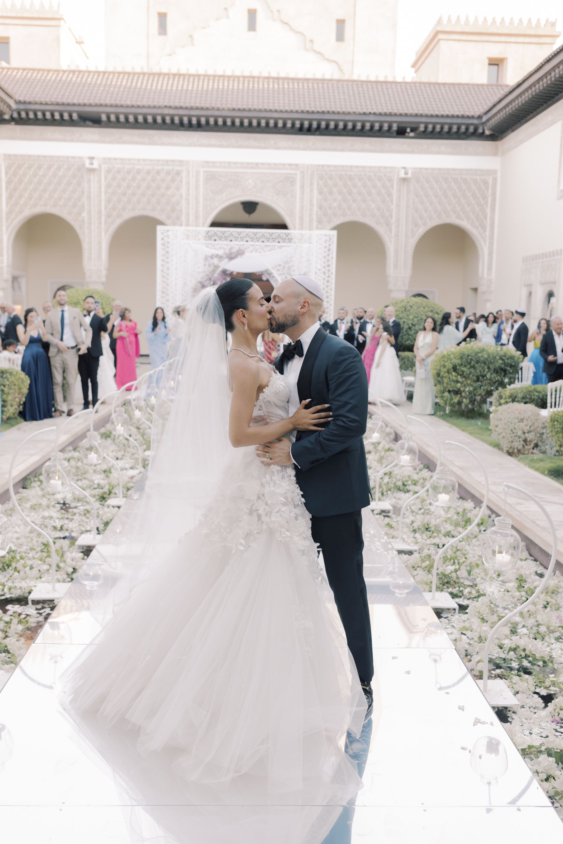 Miryam &amp; Ben's Enchanting Marrakesh Wedding at Ksar Char-Bagh photo