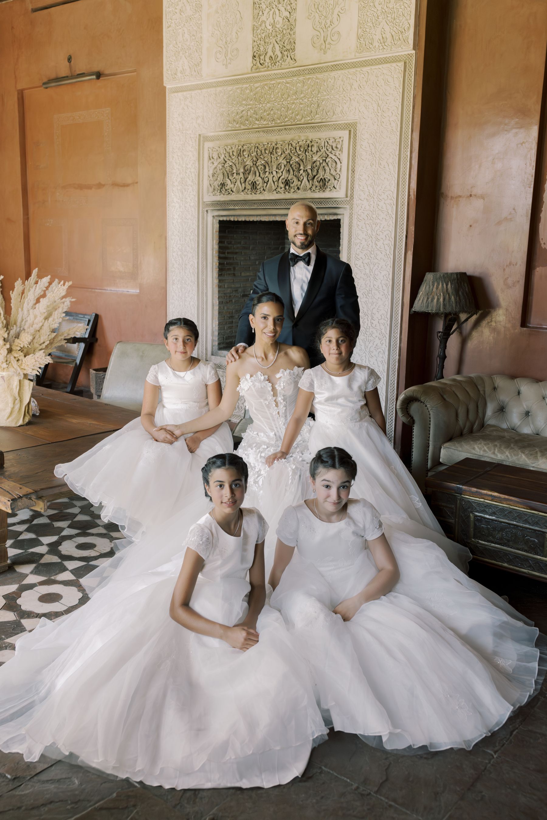 Miryam &amp; Ben's Enchanting Marrakesh Wedding at Ksar Char-Bagh photo