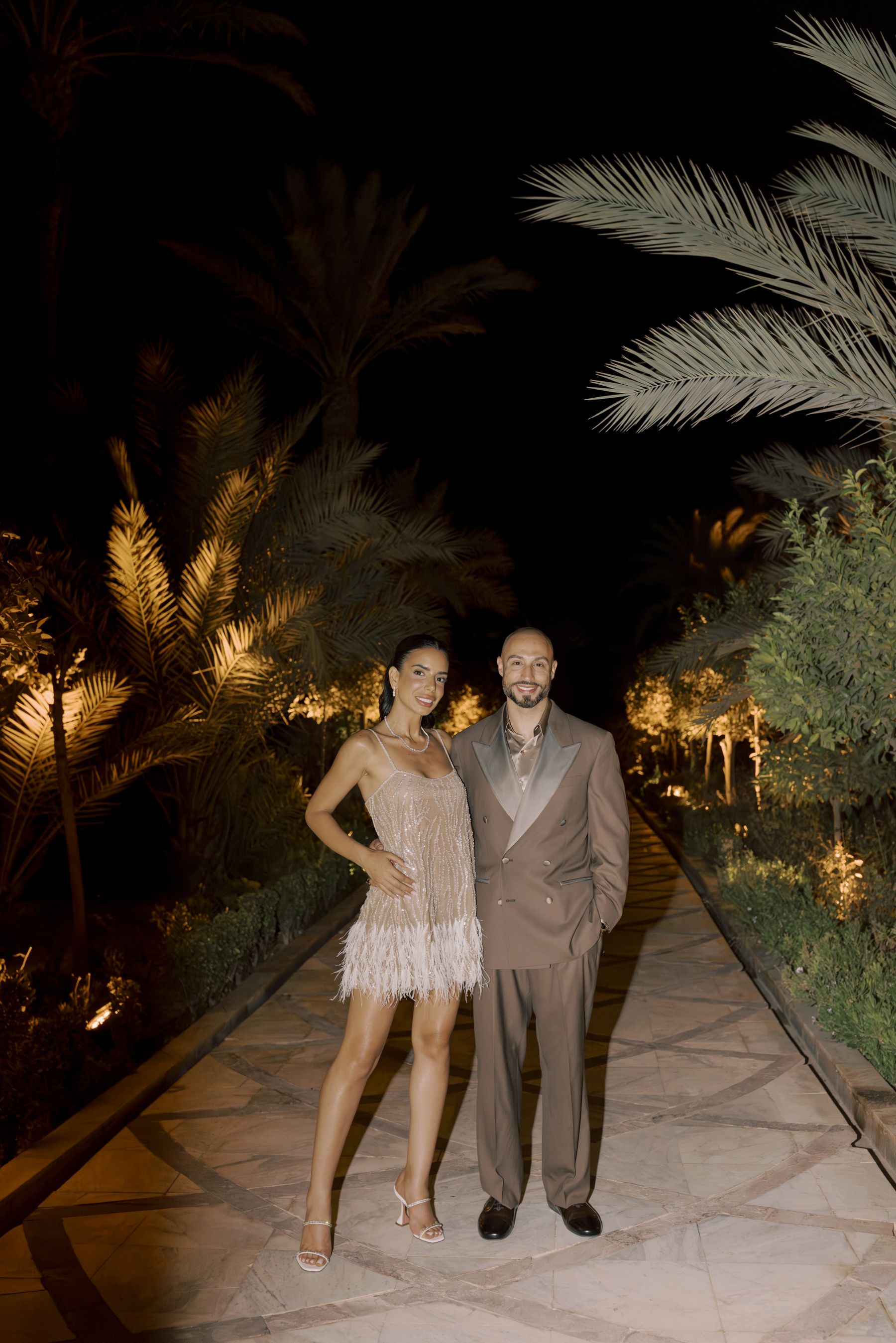 Miryam &amp; Ben's Enchanting Marrakesh Wedding at Ksar Char-Bagh photo