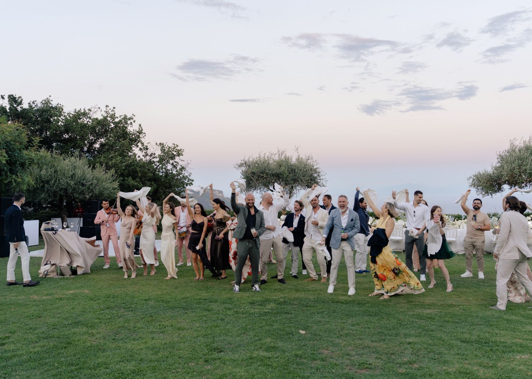 Maria &amp; Peter’s Enchanting Amalfi Coast Wedding at Villa Cimbrone photo