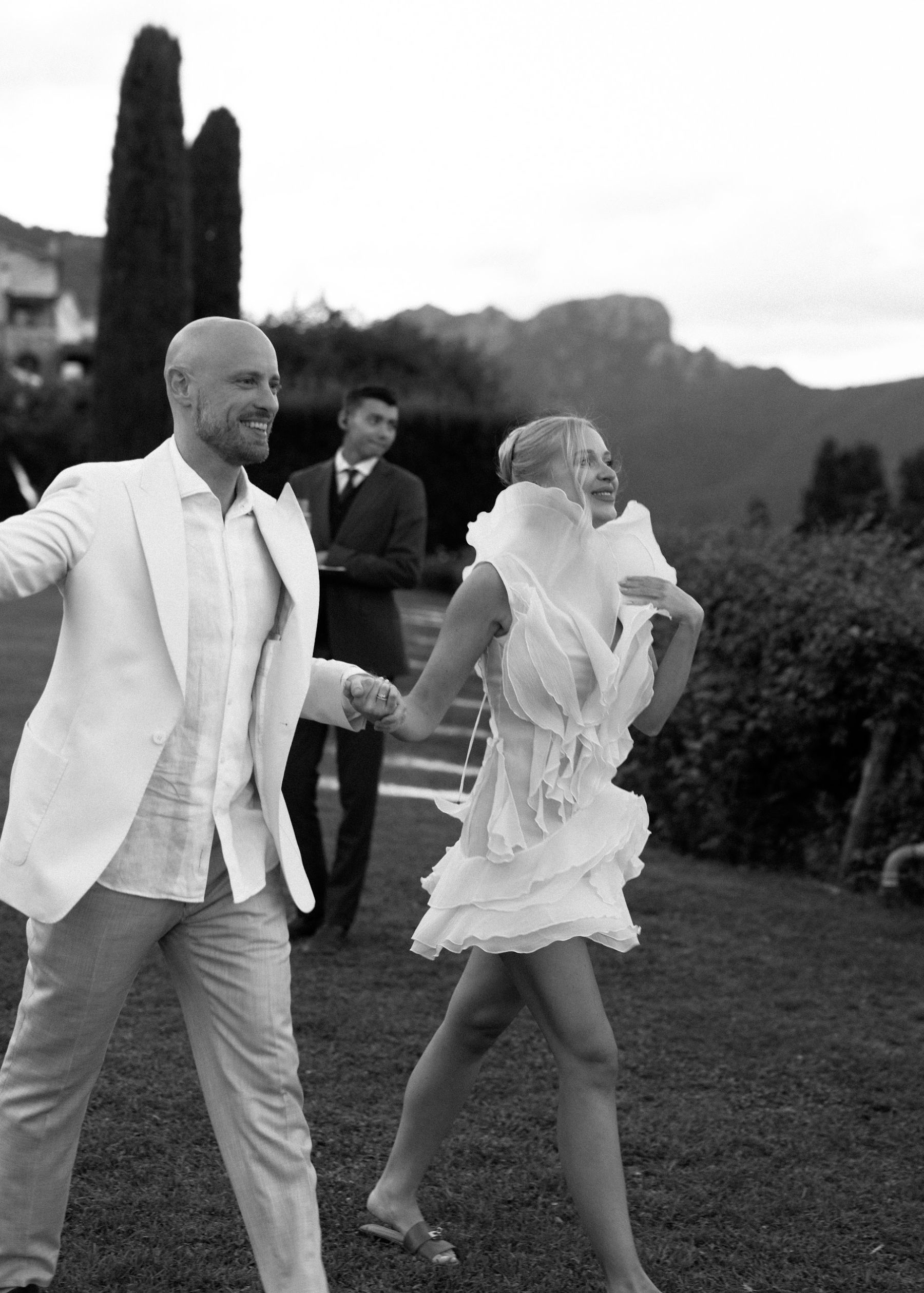 Maria &amp; Peter’s Enchanting Amalfi Coast Wedding at Villa Cimbrone photo