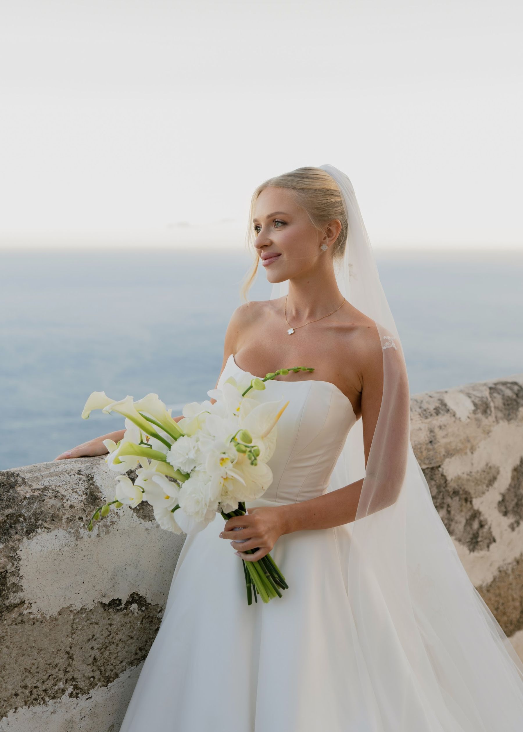 Maria &amp; Peter’s Enchanting Amalfi Coast Wedding at Villa Cimbrone photo