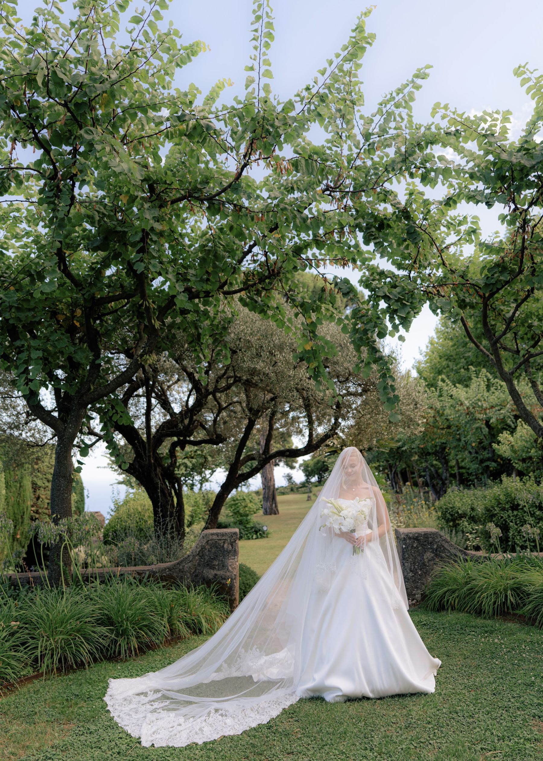 Maria &amp; Peter’s Enchanting Amalfi Coast Wedding at Villa Cimbrone photo