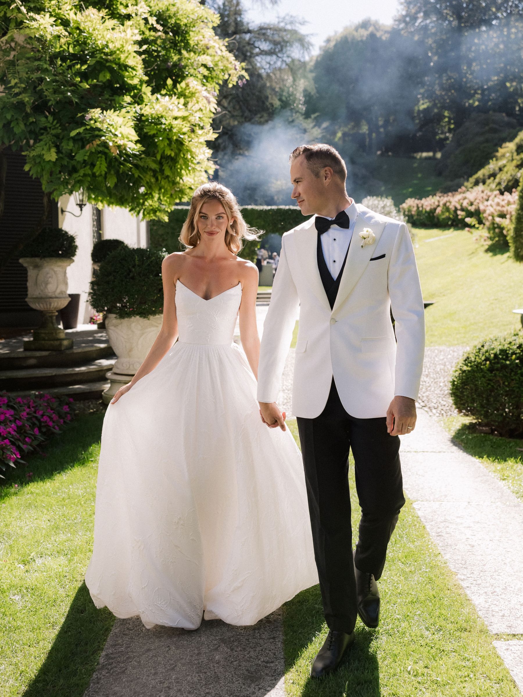 Robyn &amp; Ryan’s Romantic Lake Como Wedding at Villa Bonomi photo