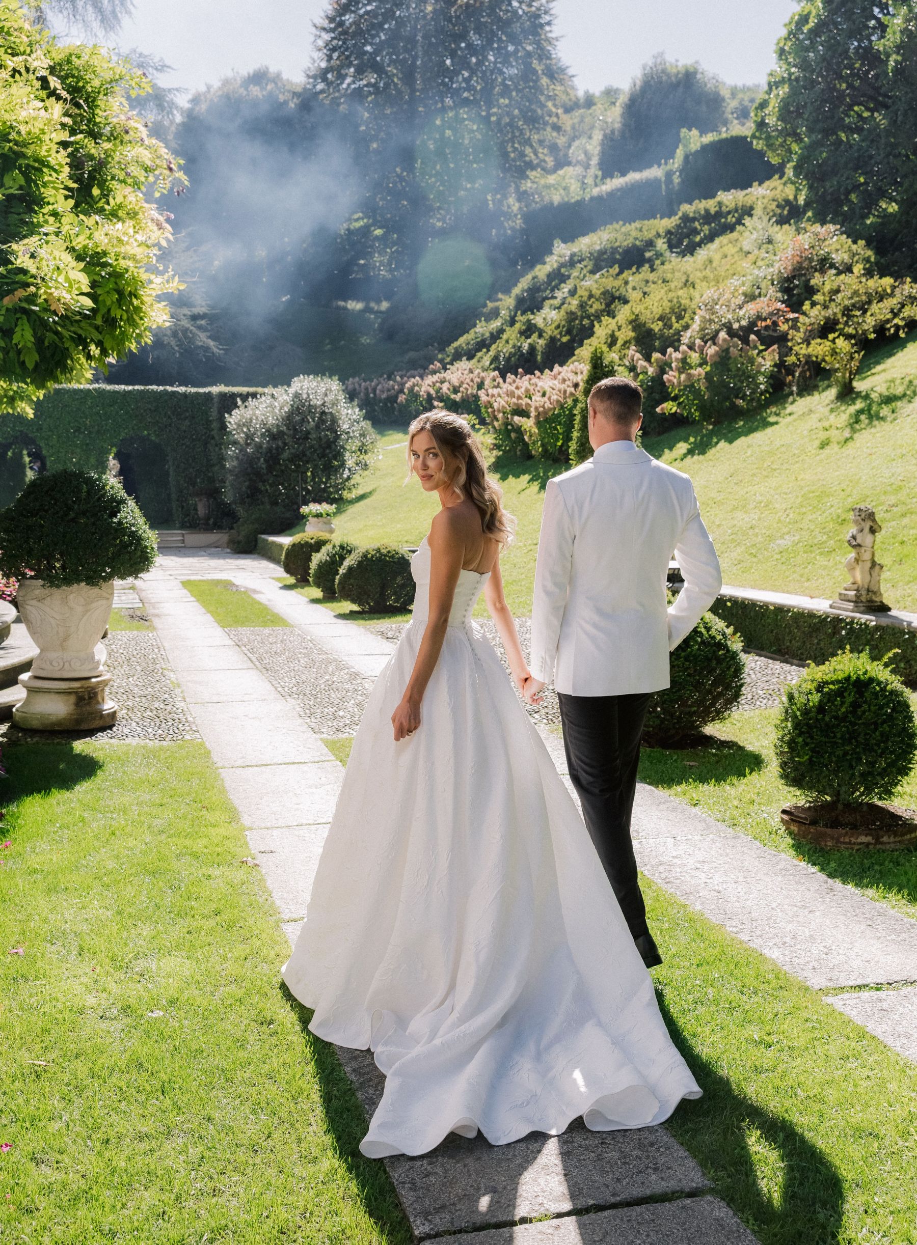 Robyn &amp; Ryan’s Romantic Lake Como Wedding at Villa Bonomi photo
