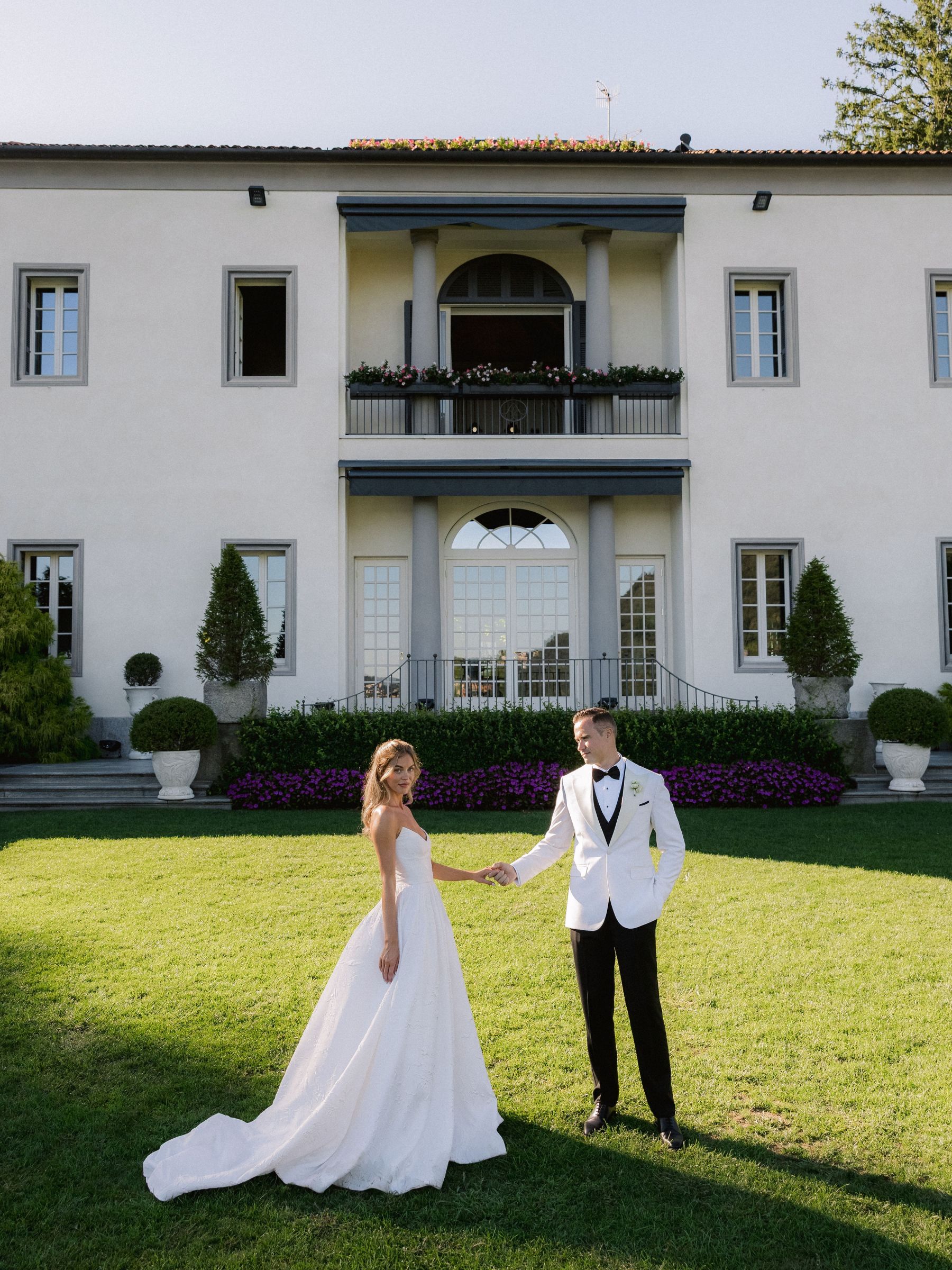 Robyn &amp; Ryan’s Romantic Lake Como Wedding at Villa Bonomi photo