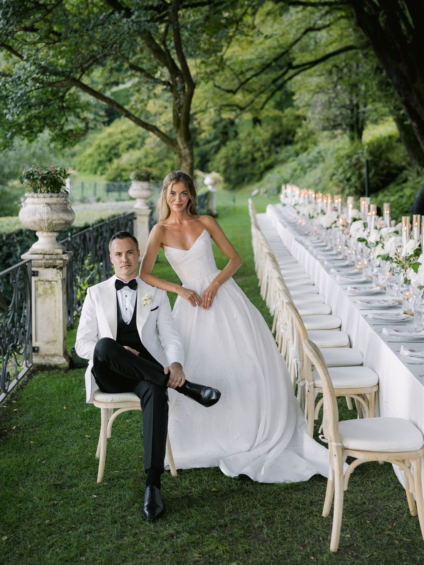 Robyn &amp; Ryan’s Romantic Lake Como Wedding at Villa Bonomi photo