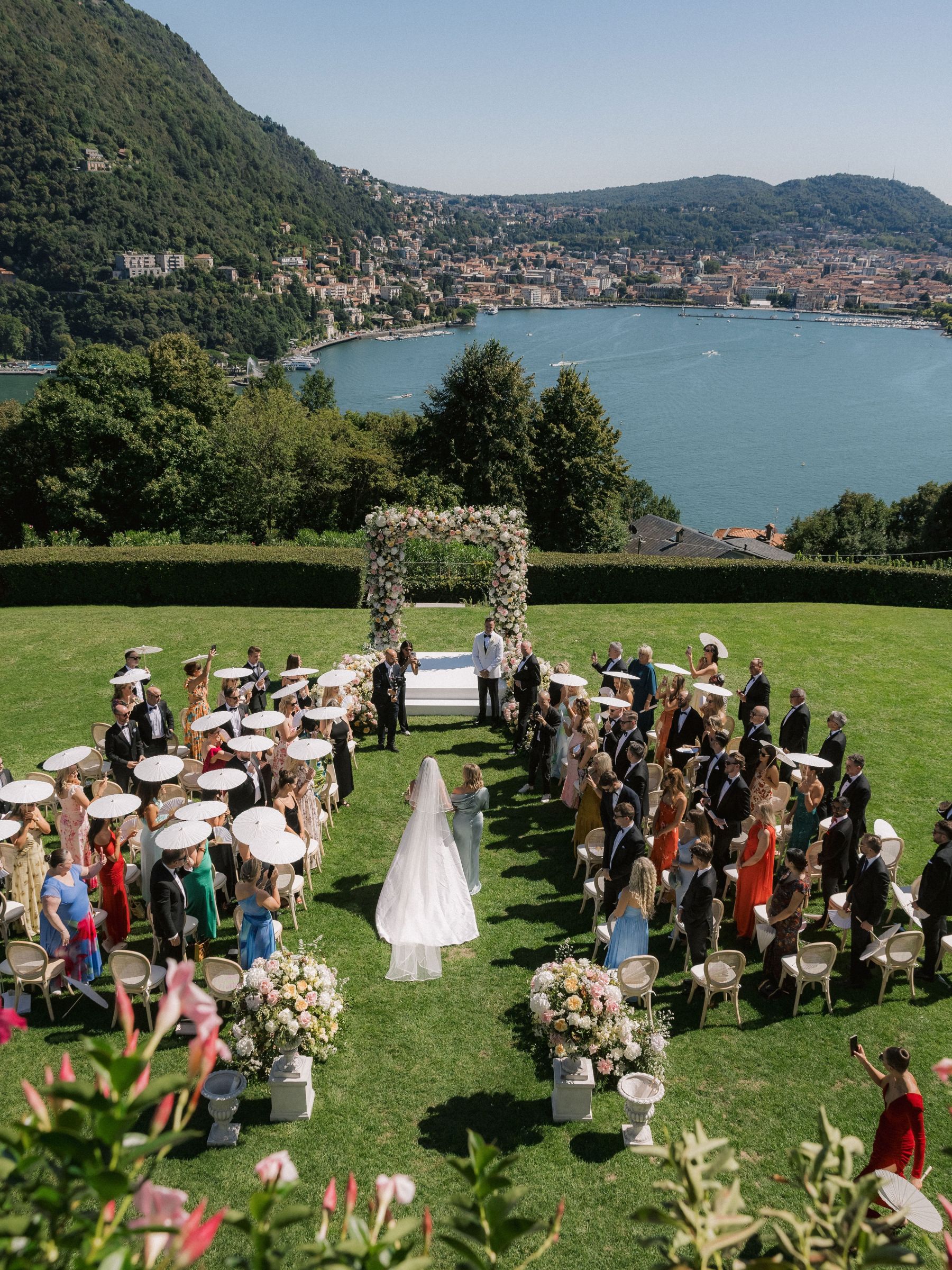 Robyn &amp; Ryan’s Romantic Lake Como Wedding at Villa Bonomi photo