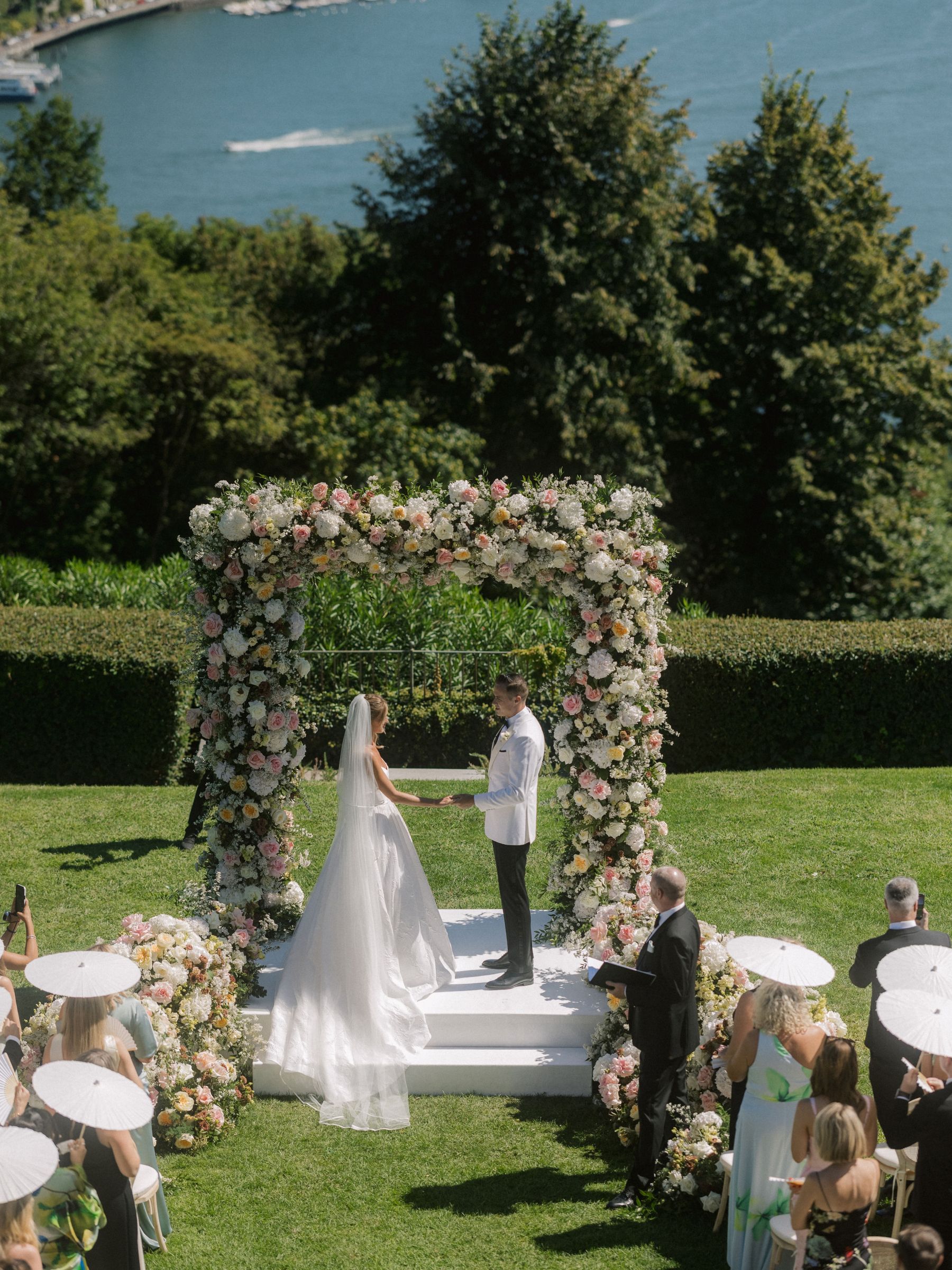 Robyn &amp; Ryan’s Romantic Lake Como Wedding at Villa Bonomi photo