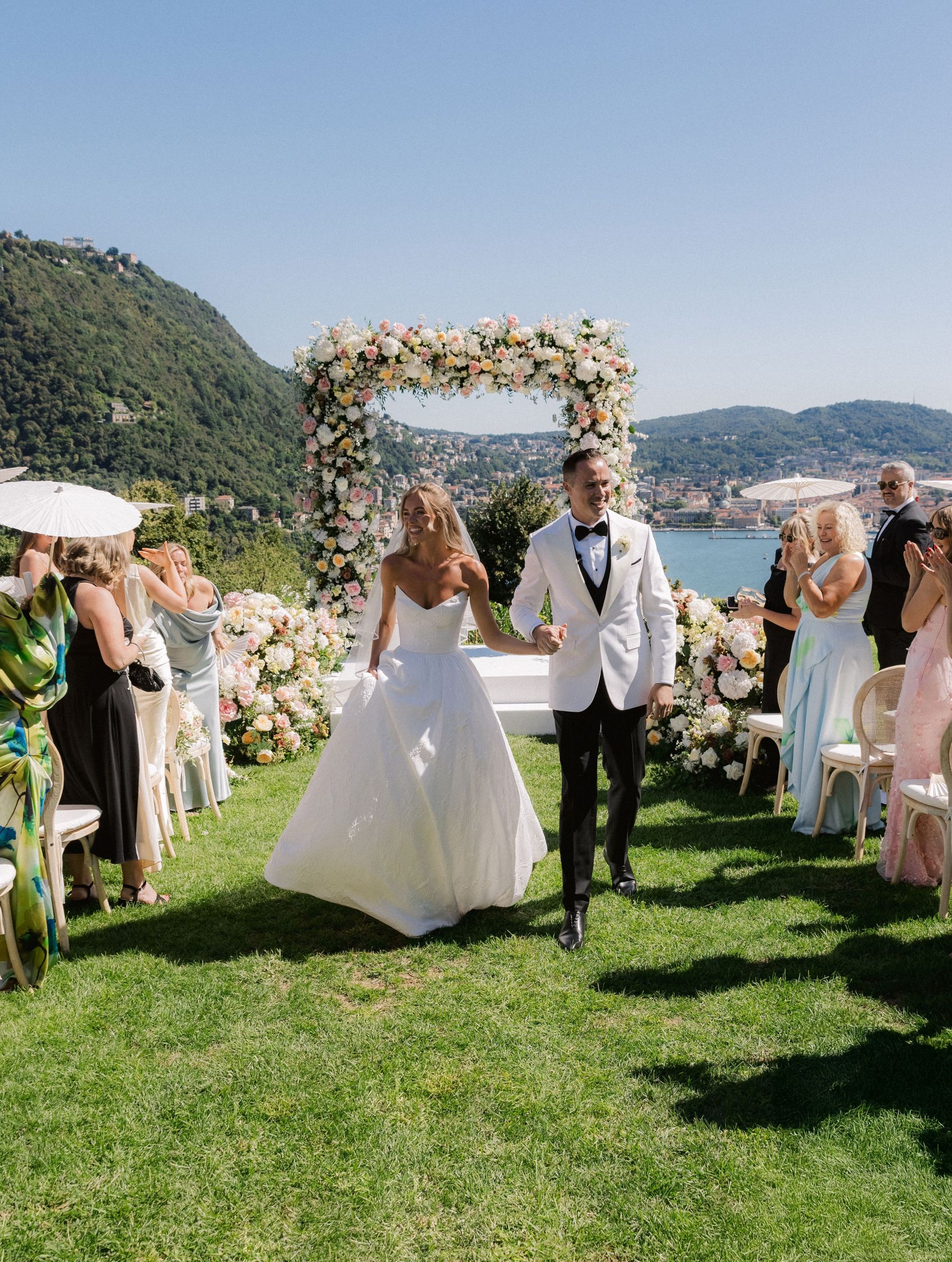 Robyn &amp; Ryan’s Romantic Lake Como Wedding at Villa Bonomi photo
