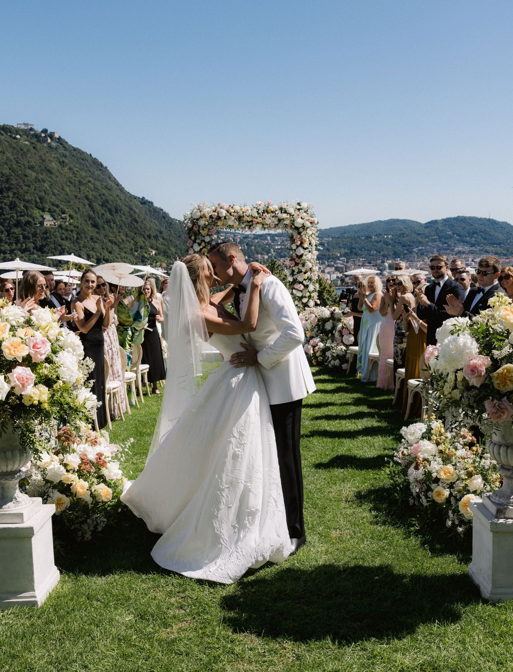 Robyn &amp; Ryan’s Romantic Lake Como Wedding at Villa Bonomi photo