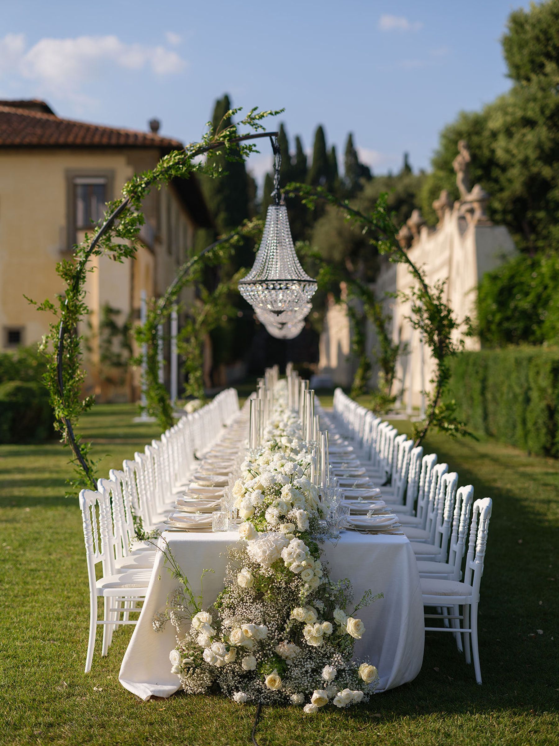 Kit &amp; Vinny’s Intimate Florence Wedding at Villa Gamberaia photo