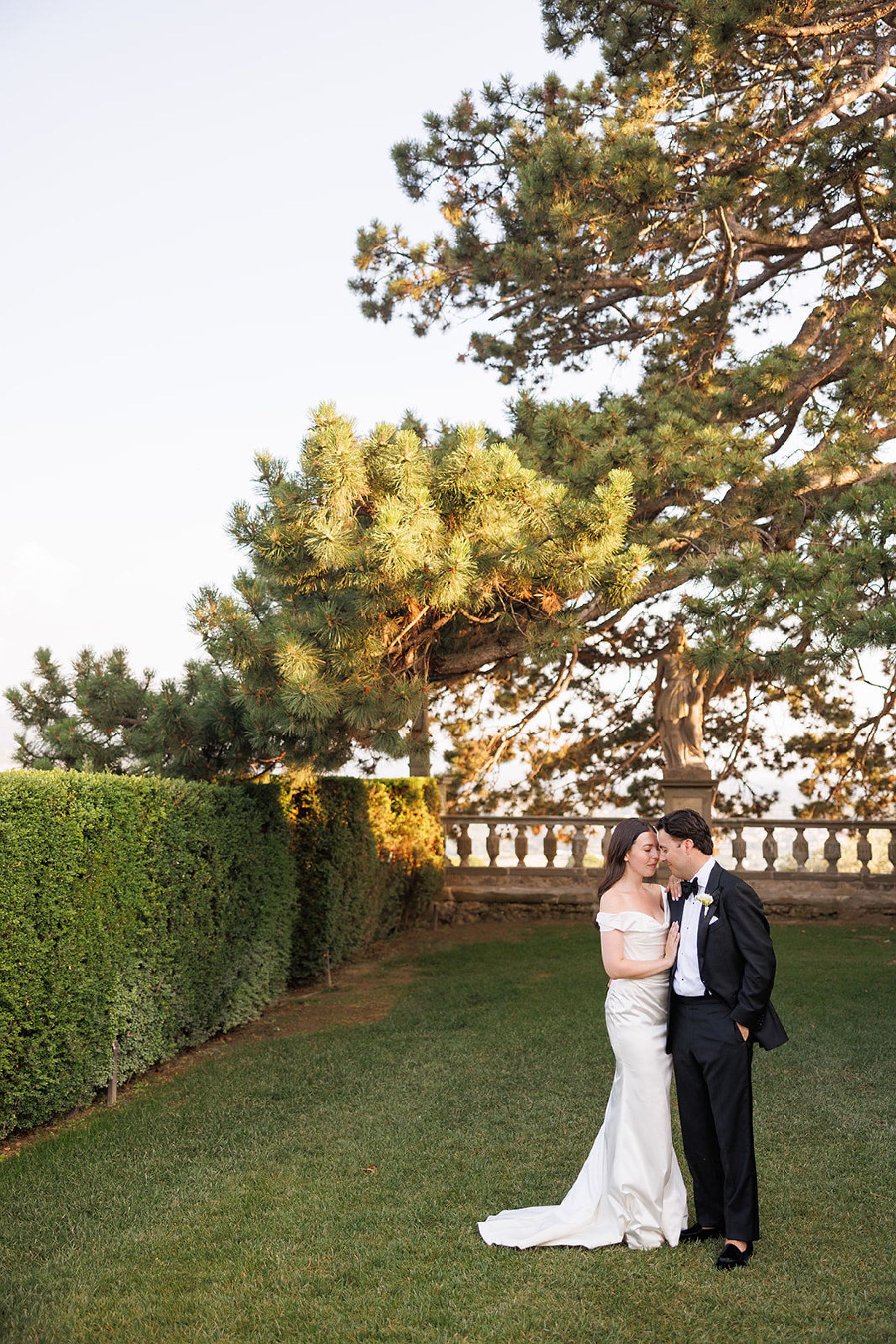 Kit &amp; Vinny’s Intimate Florence Wedding at Villa Gamberaia photo