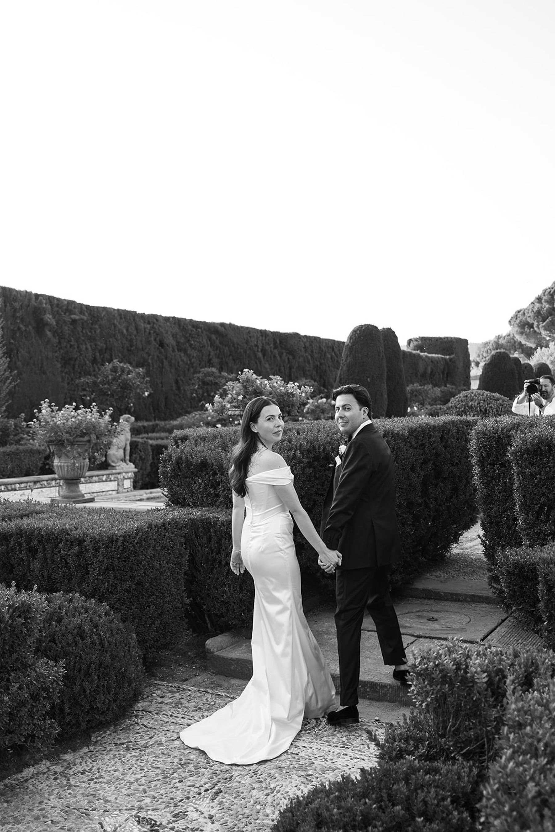 Kit &amp; Vinny’s Intimate Florence Wedding at Villa Gamberaia photo