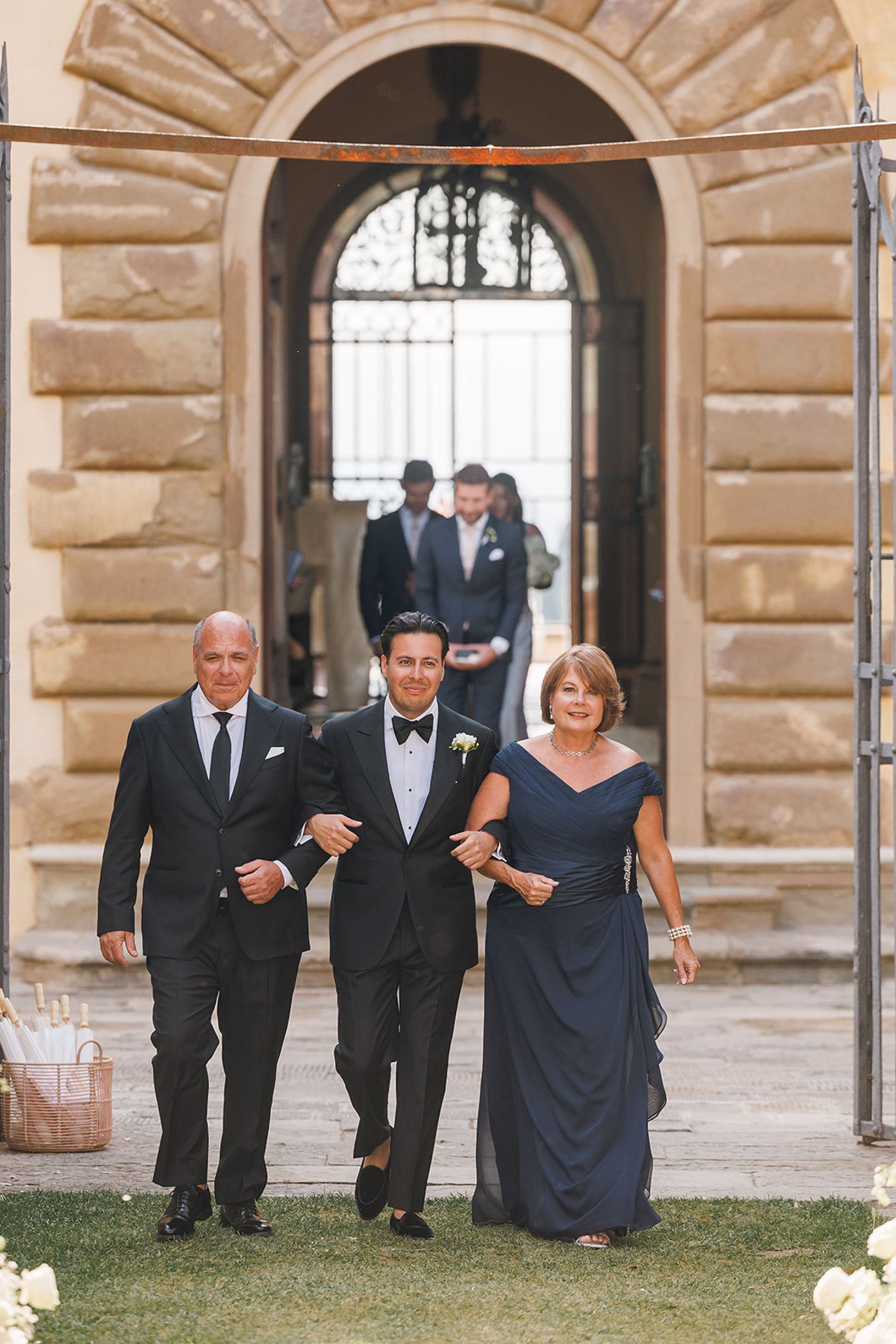 Kit &amp; Vinny’s Intimate Florence Wedding at Villa Gamberaia photo