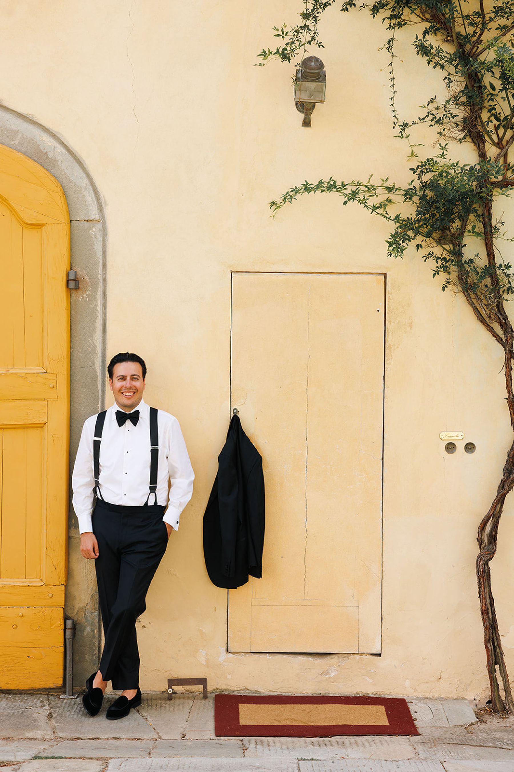 Kit &amp; Vinny’s Intimate Florence Wedding at Villa Gamberaia photo