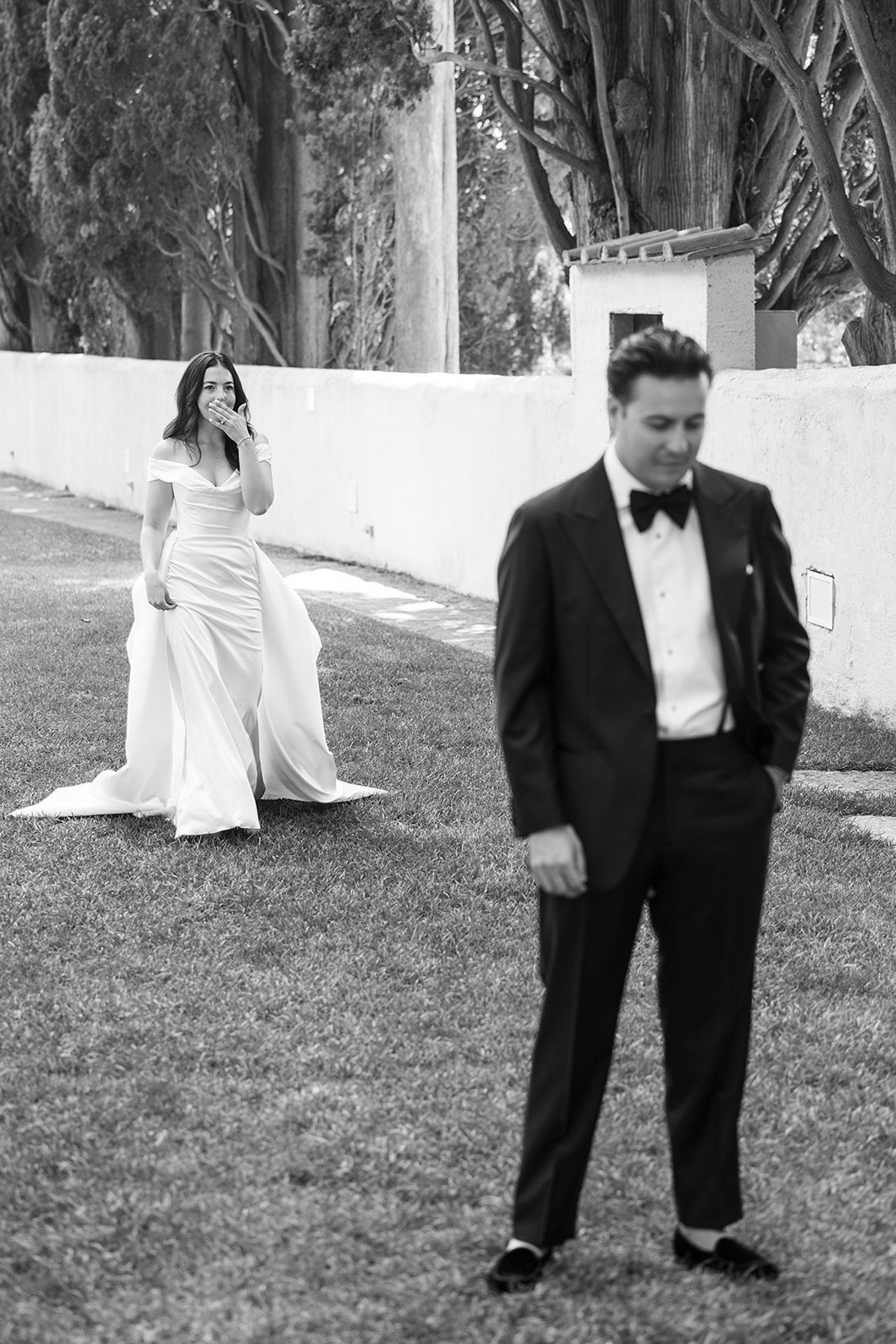 Kit &amp; Vinny’s Intimate Florence Wedding at Villa Gamberaia photo