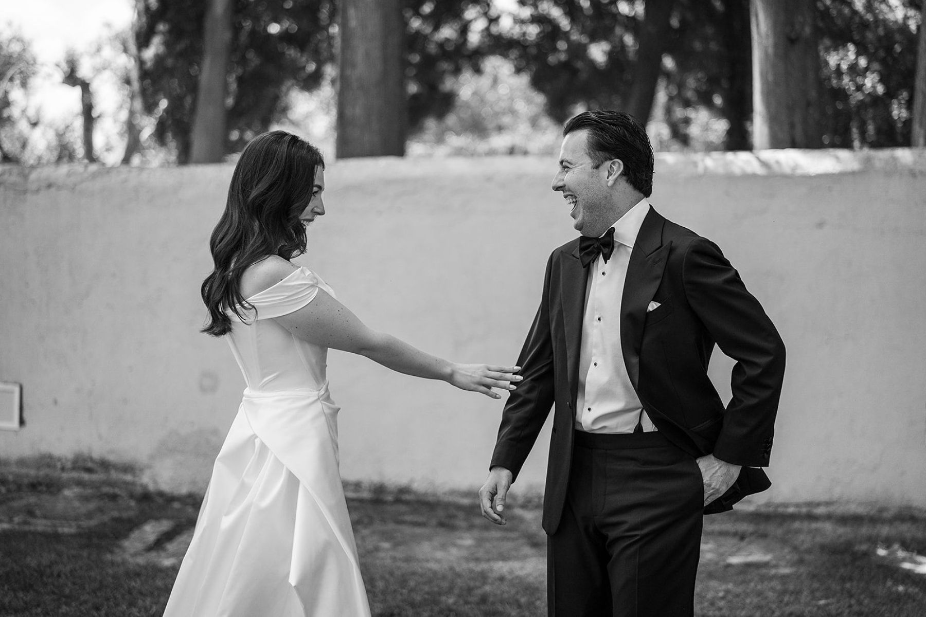 Kit &amp; Vinny’s Intimate Florence Wedding at Villa Gamberaia photo