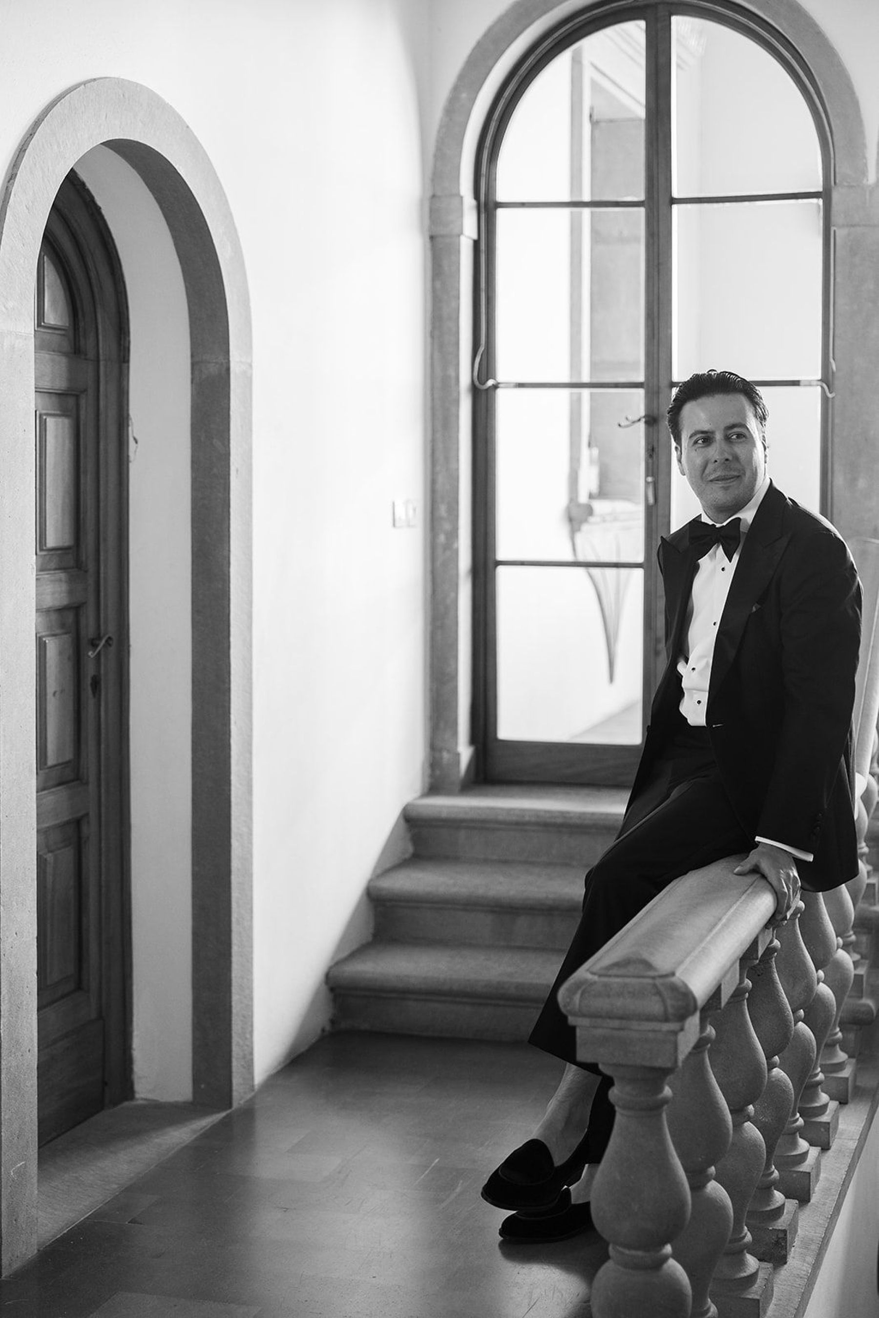 Kit &amp; Vinny’s Intimate Florence Wedding at Villa Gamberaia photo