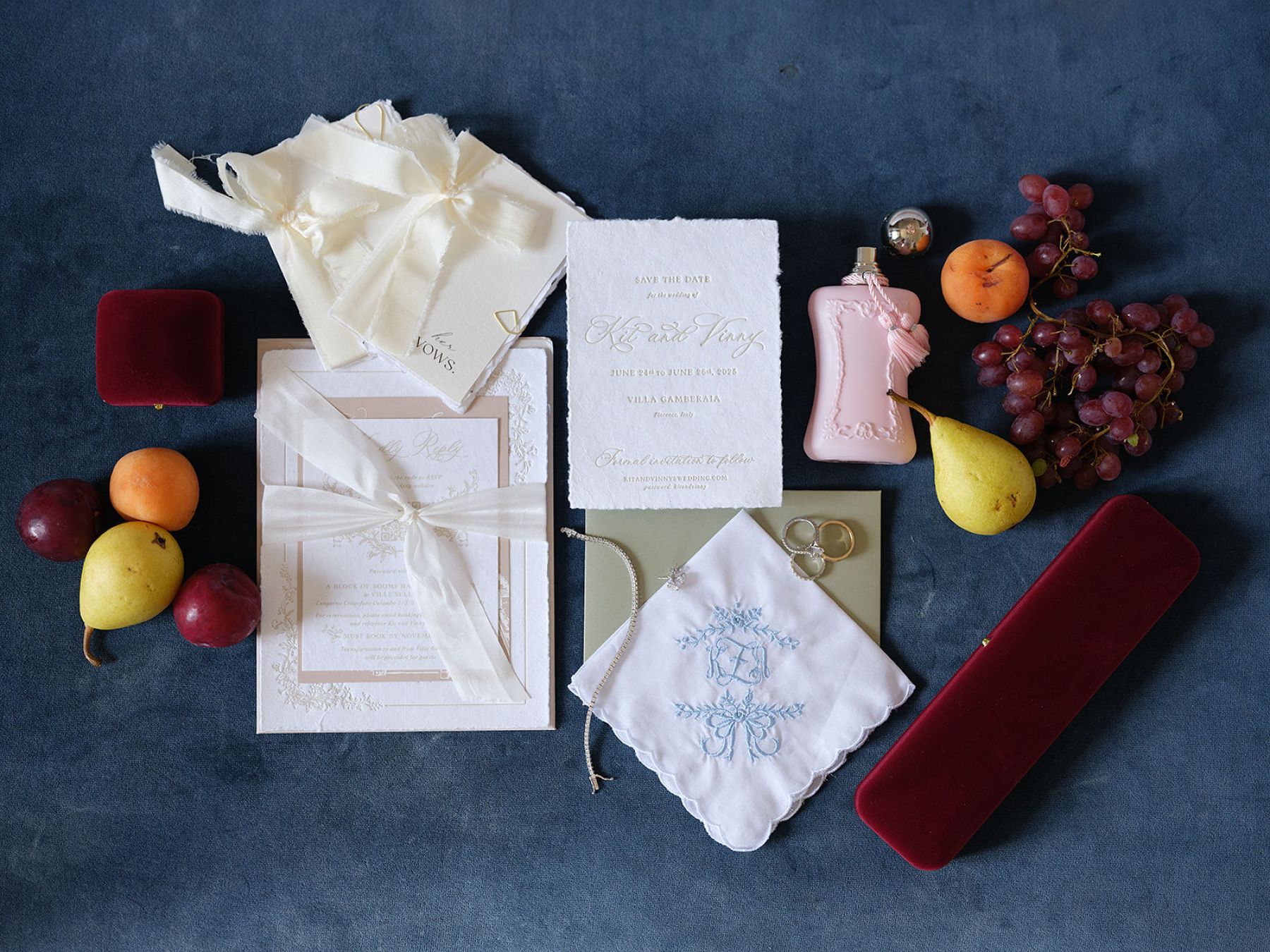 Kit &amp; Vinny’s Intimate Florence Wedding at Villa Gamberaia photo