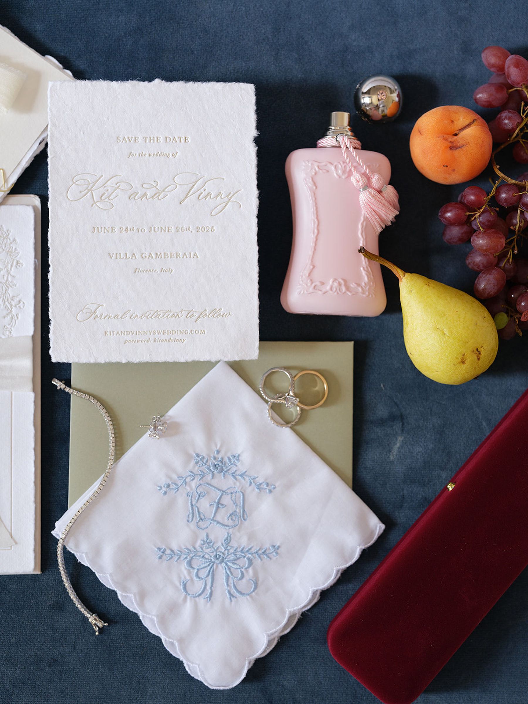 Kit &amp; Vinny’s Intimate Florence Wedding at Villa Gamberaia photo