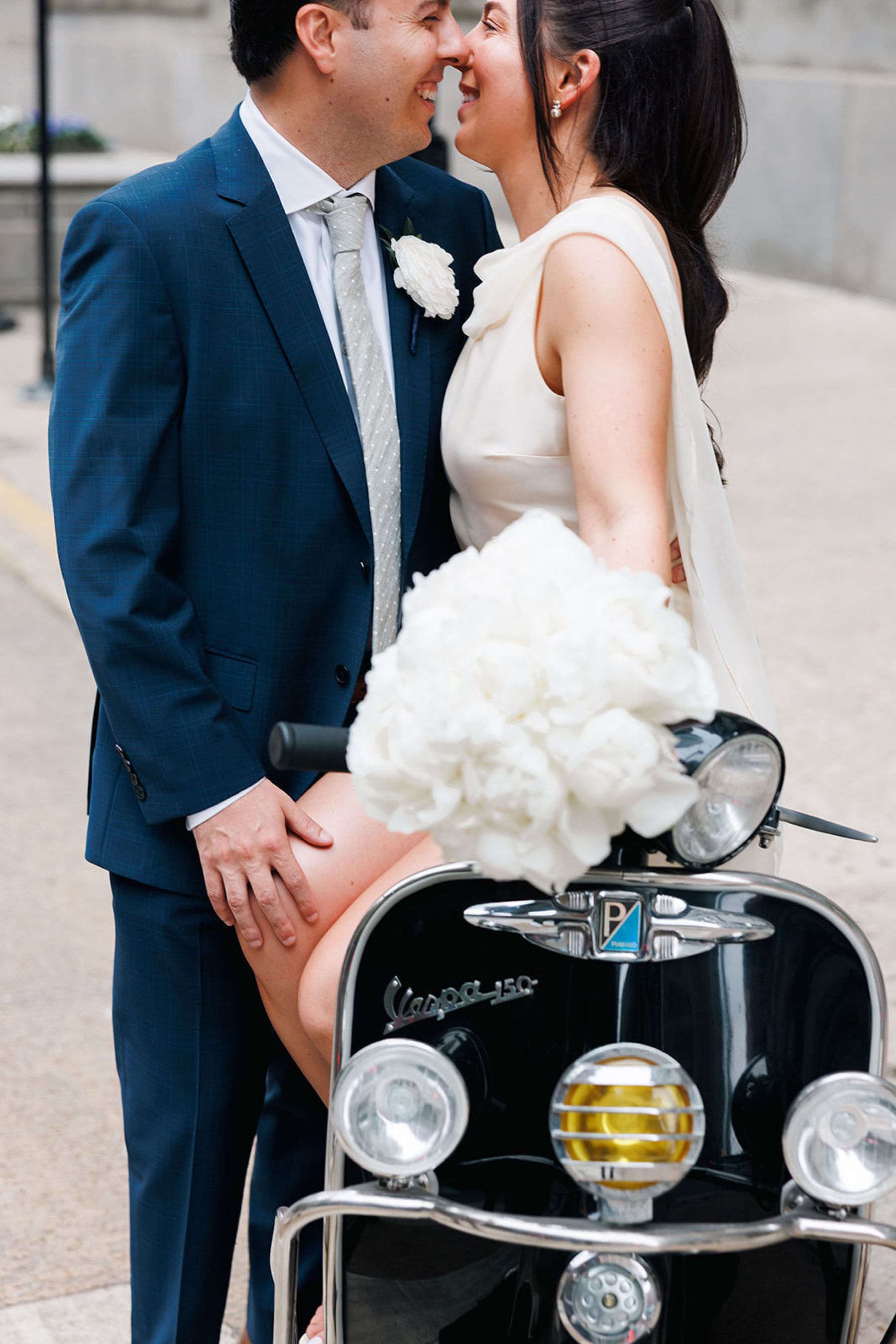 Kit &amp; Vinny’s Intimate Florence Wedding at Villa Gamberaia photo