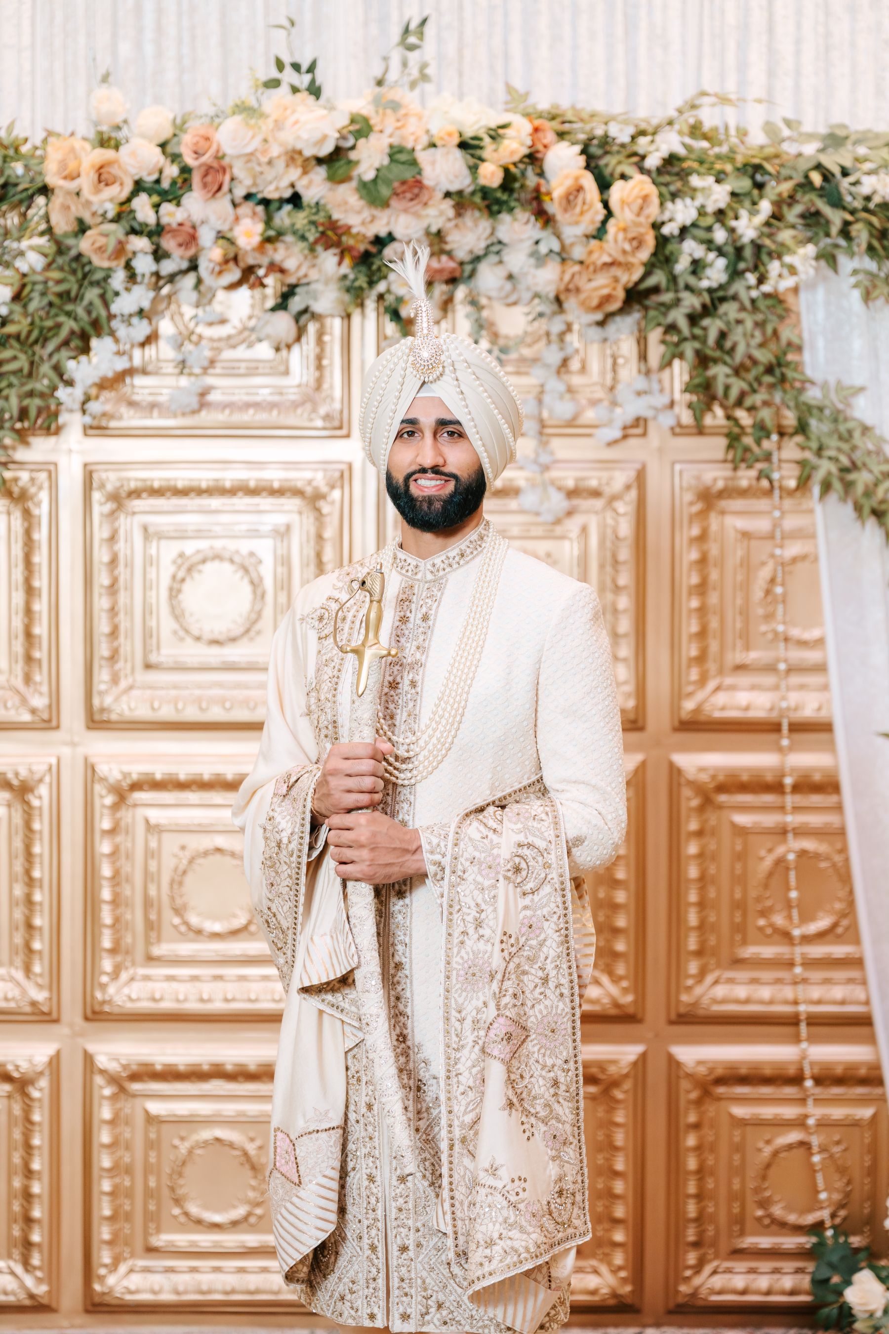 Jessica &amp; Raymond’s Colorful Indian Wedding at Evario Events Centre photo