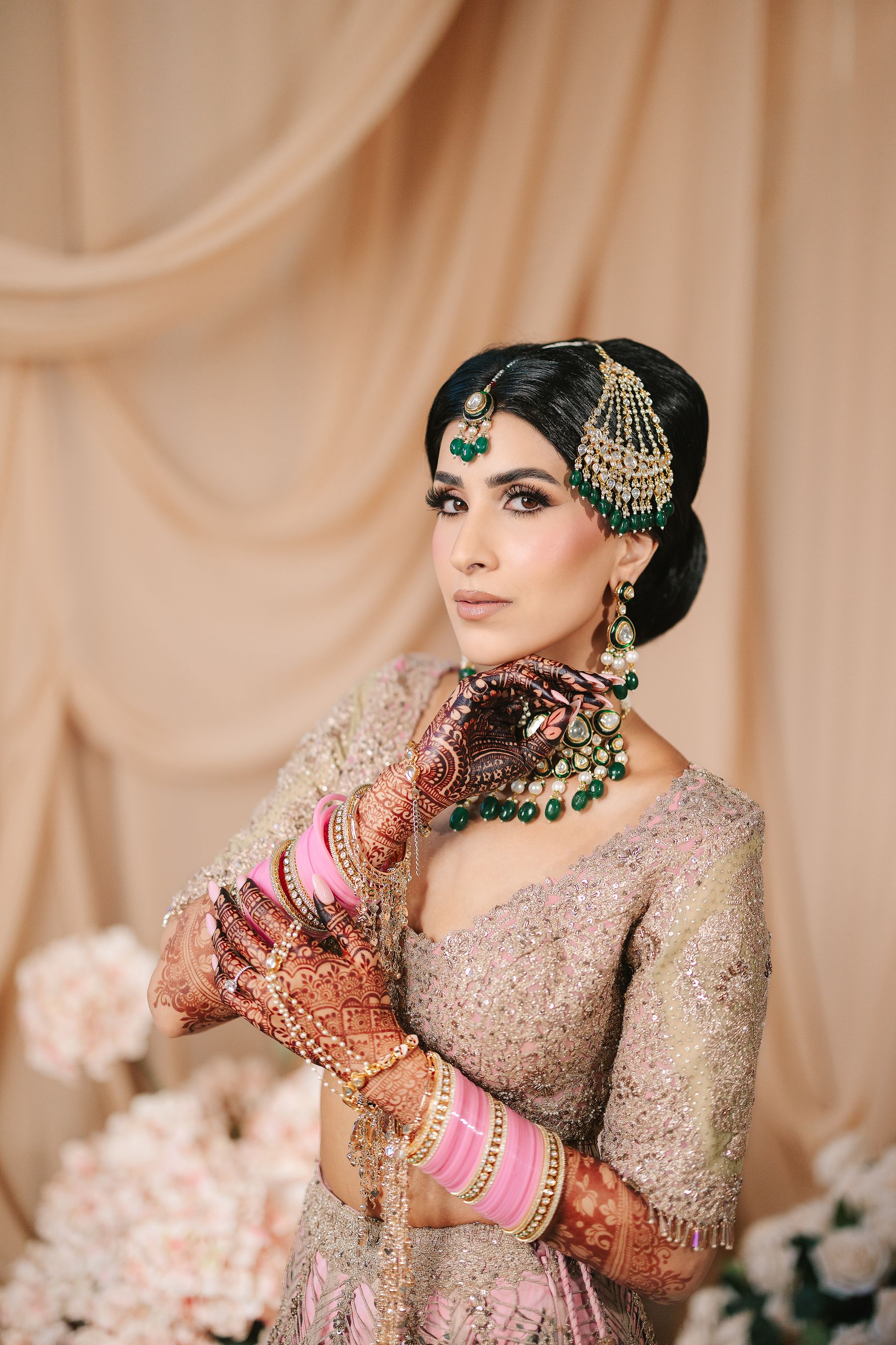 Jessica &amp; Raymond’s Colorful Indian Wedding at Evario Events Centre photo