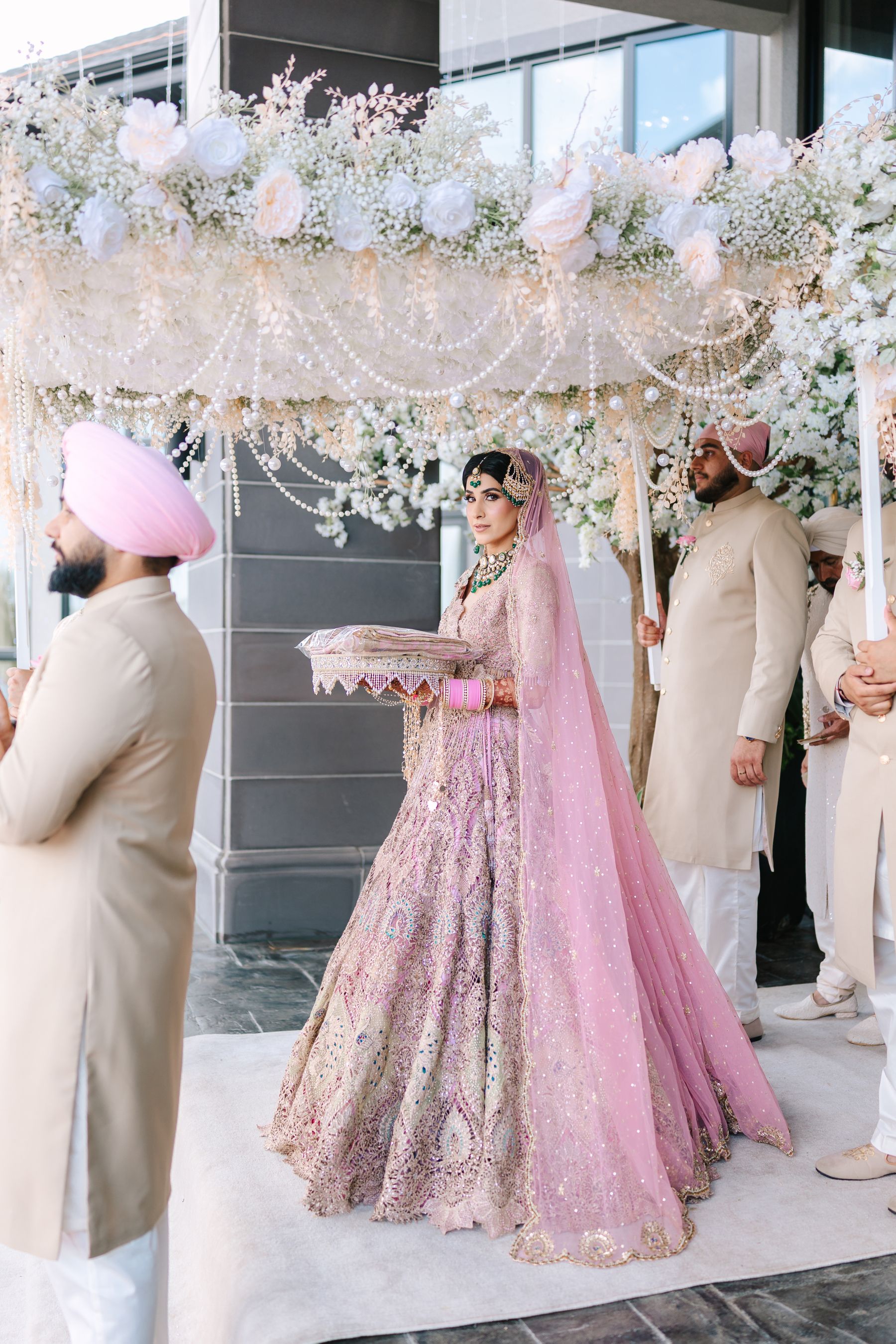 Jessica &amp; Raymond’s Colorful Indian Wedding at Evario Events Centre photo