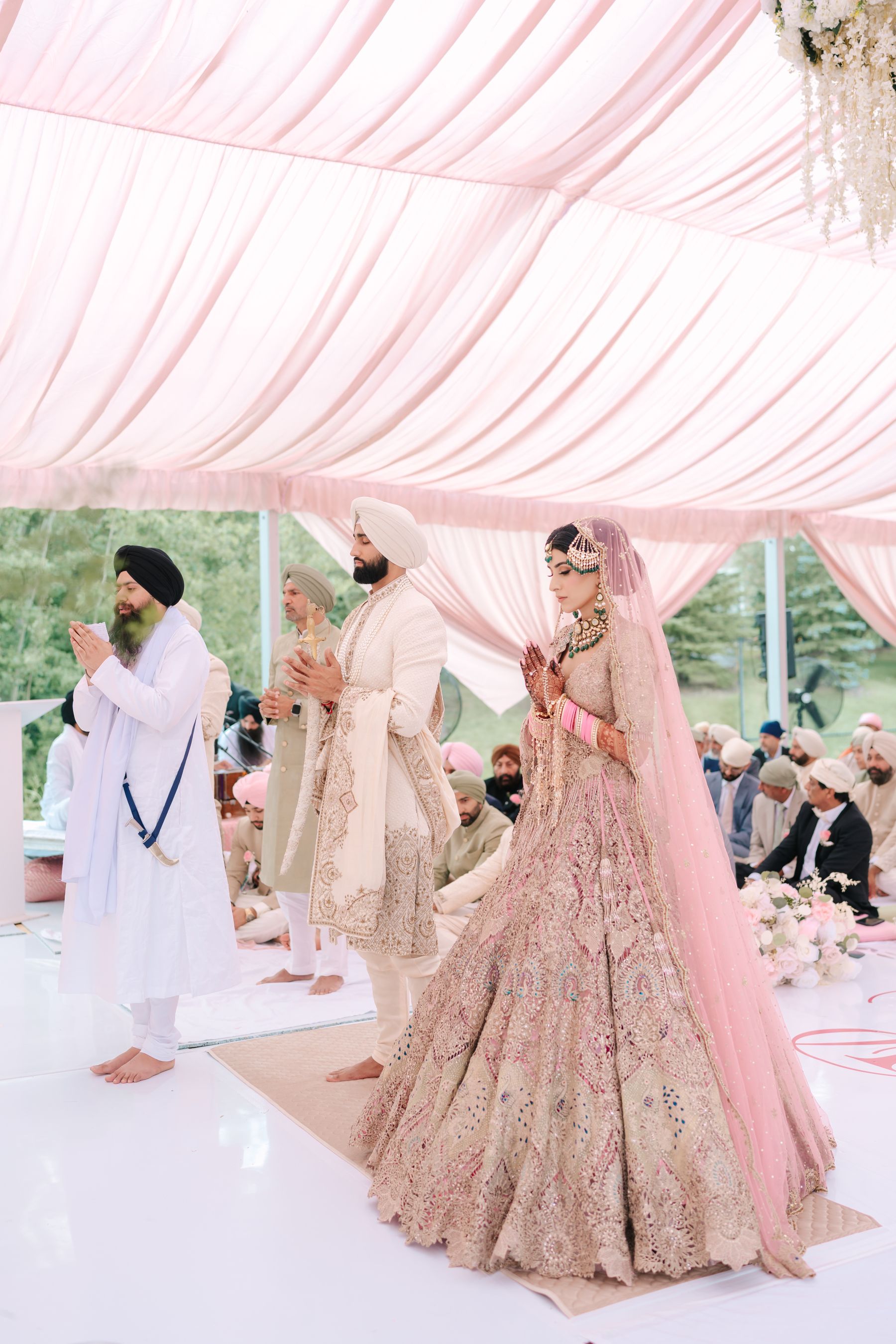 Jessica &amp; Raymond’s Colorful Indian Wedding at Evario Events Centre photo