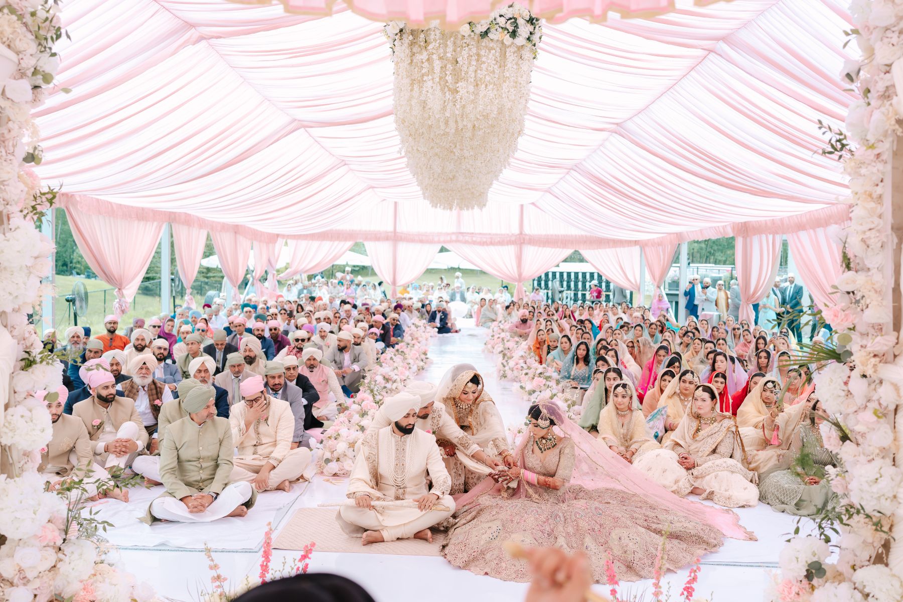 Jessica &amp; Raymond’s Colorful Indian Wedding at Evario Events Centre photo