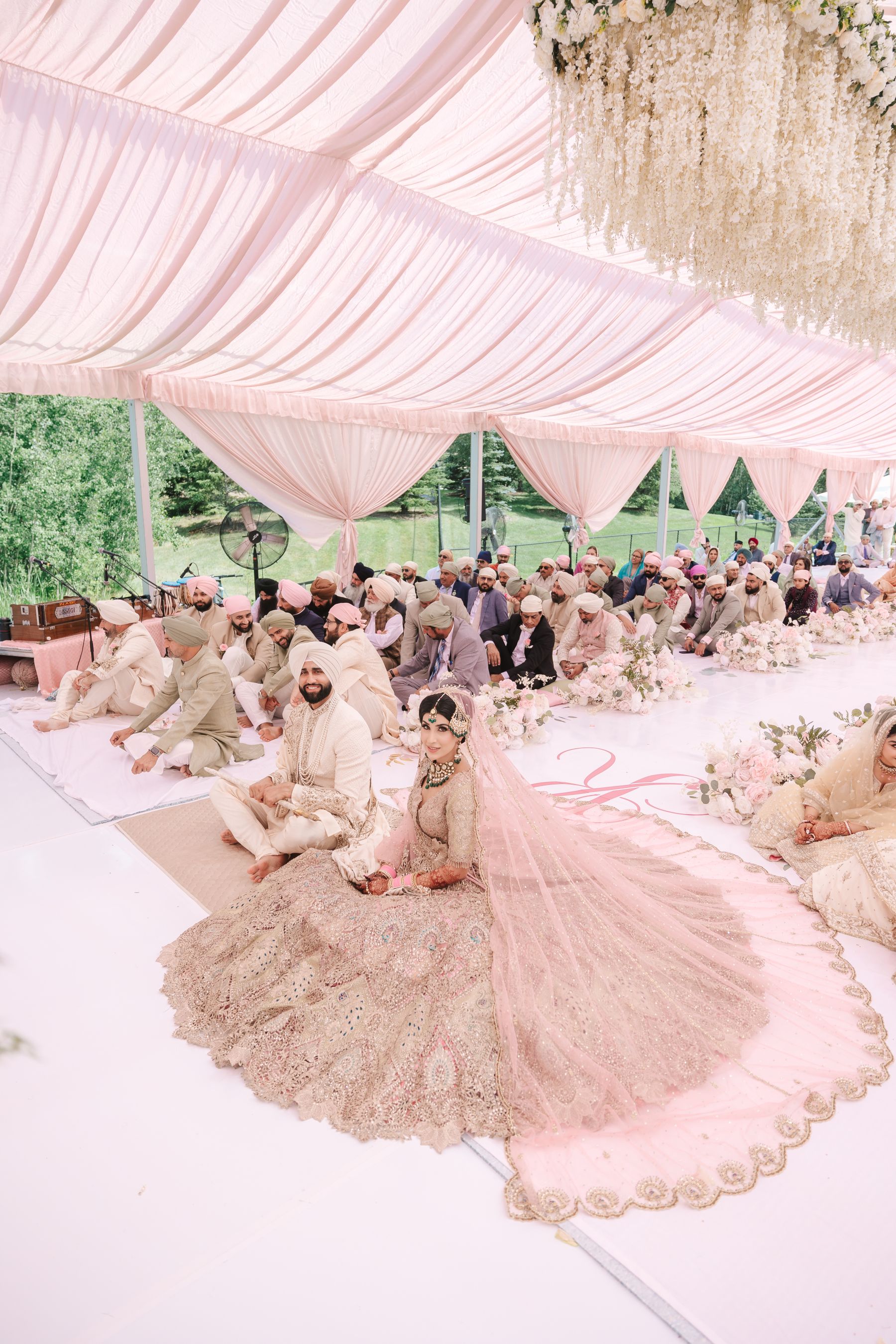 Jessica &amp; Raymond’s Colorful Indian Wedding at Evario Events Centre photo