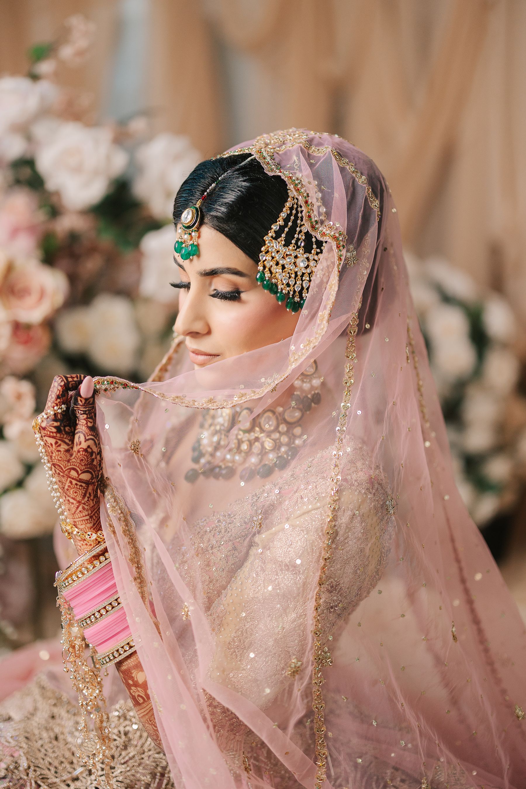 Jessica &amp; Raymond’s Colorful Indian Wedding at Evario Events Centre photo