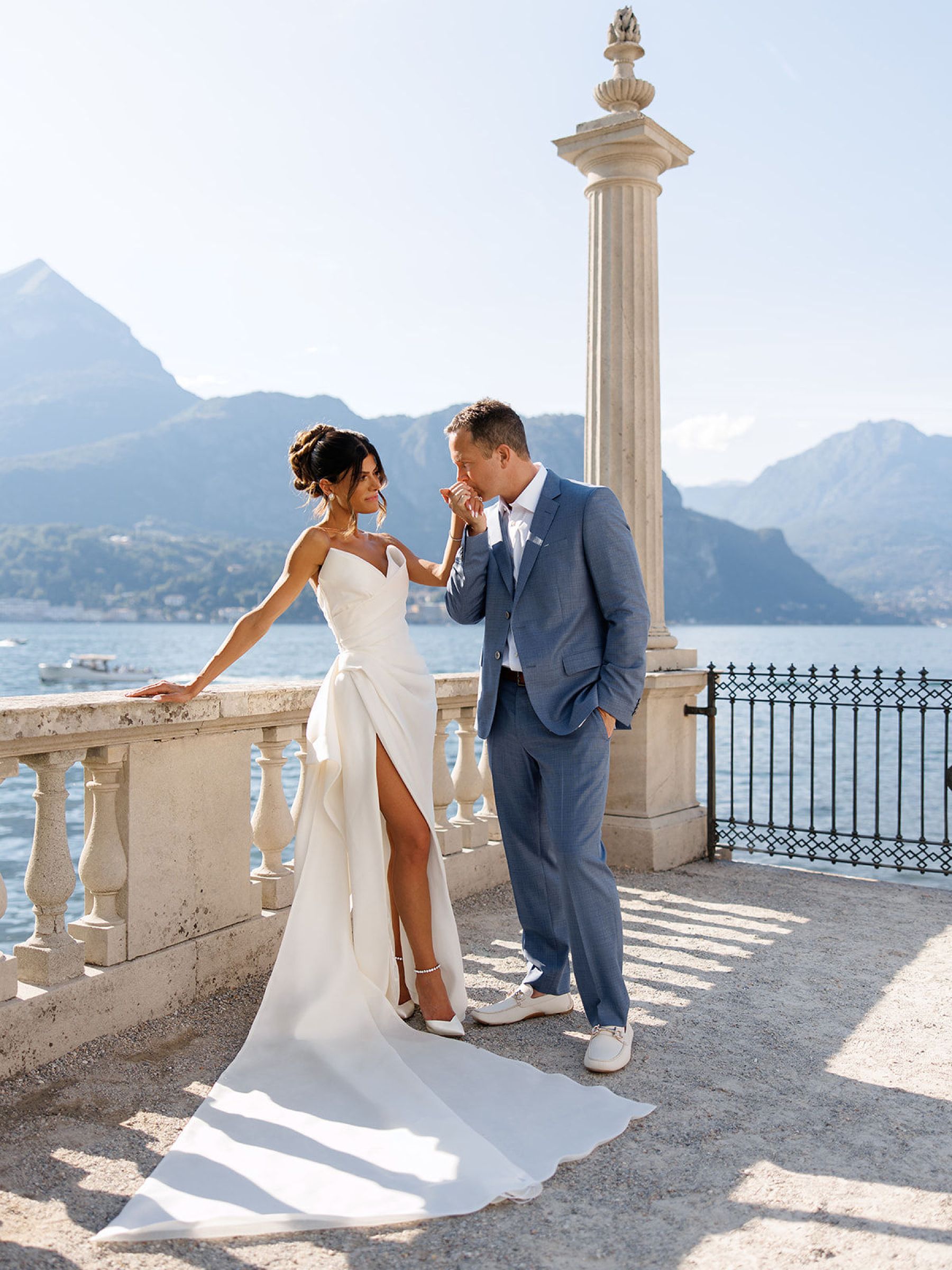 Nila and Mike's Timeless Lake Como Wedding at Villa Del Balbianello photo