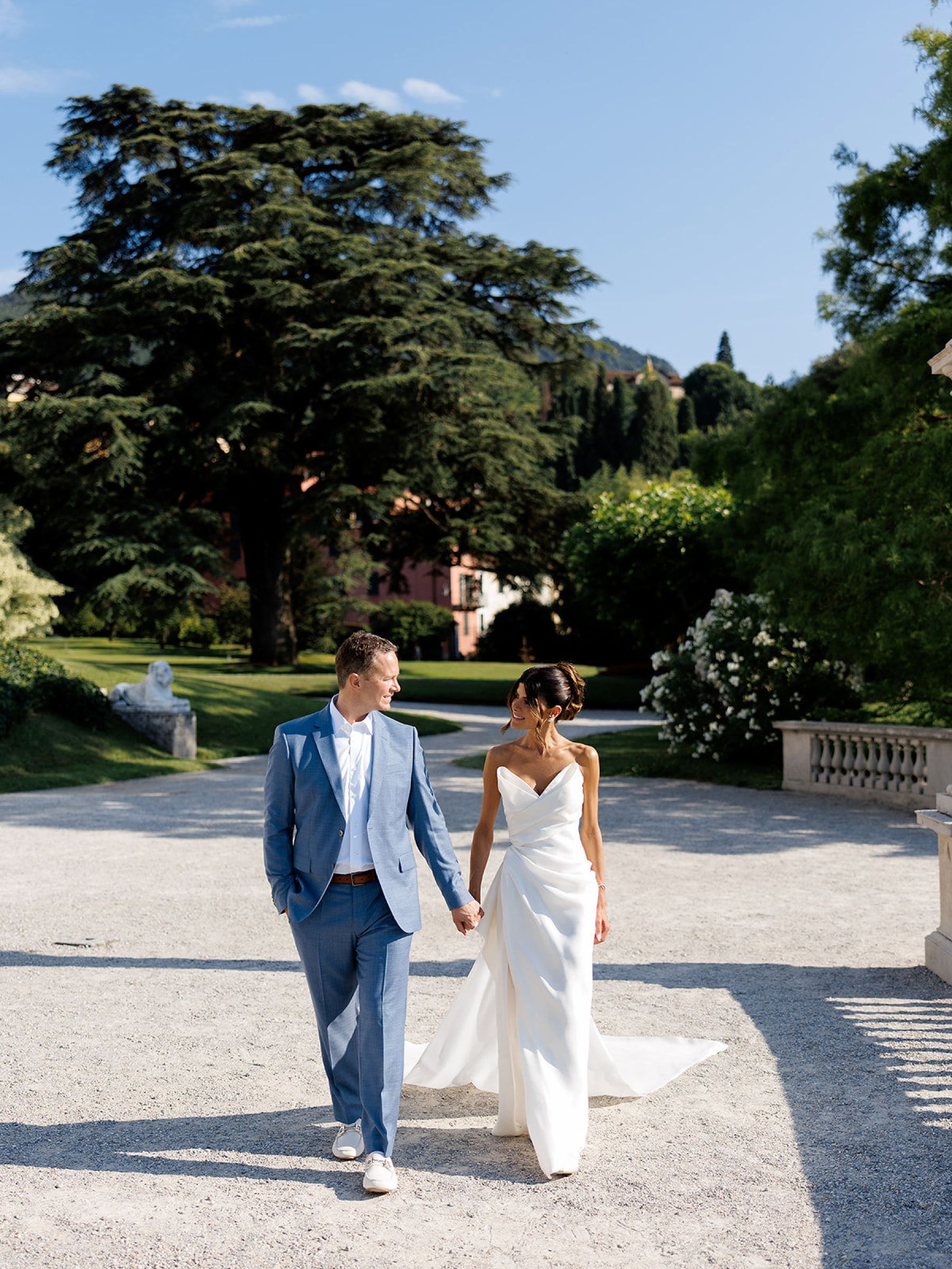 Nila and Mike's Timeless Lake Como Wedding at Villa Del Balbianello photo