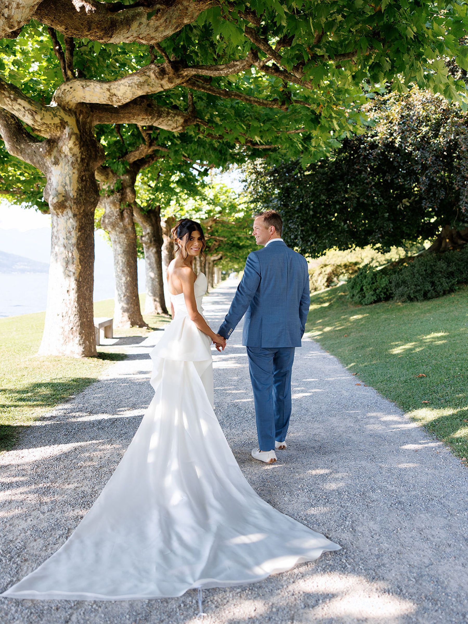 Nila and Mike's Timeless Lake Como Wedding at Villa Del Balbianello photo