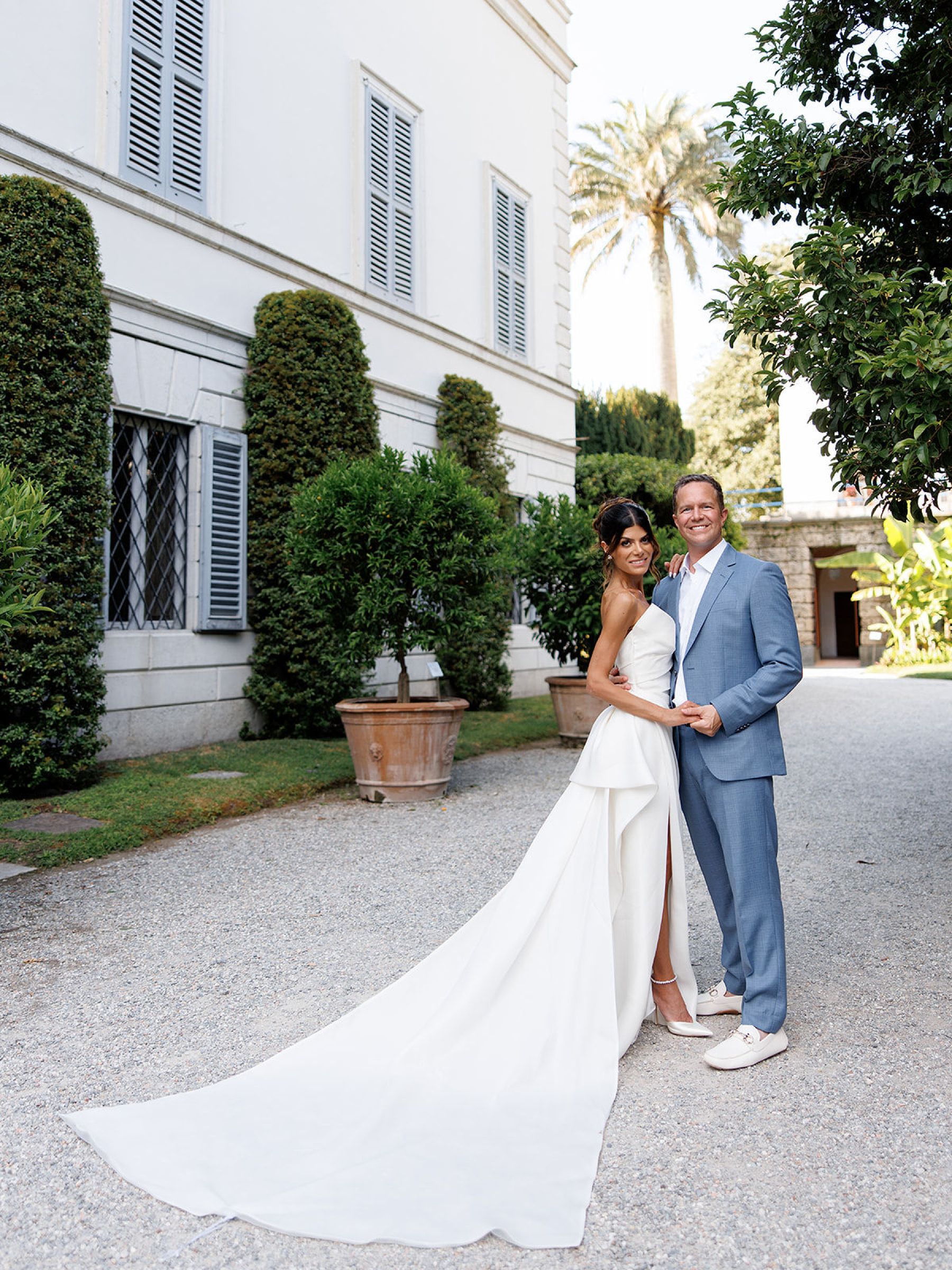 Nila and Mike's Timeless Lake Como Wedding at Villa Del Balbianello photo