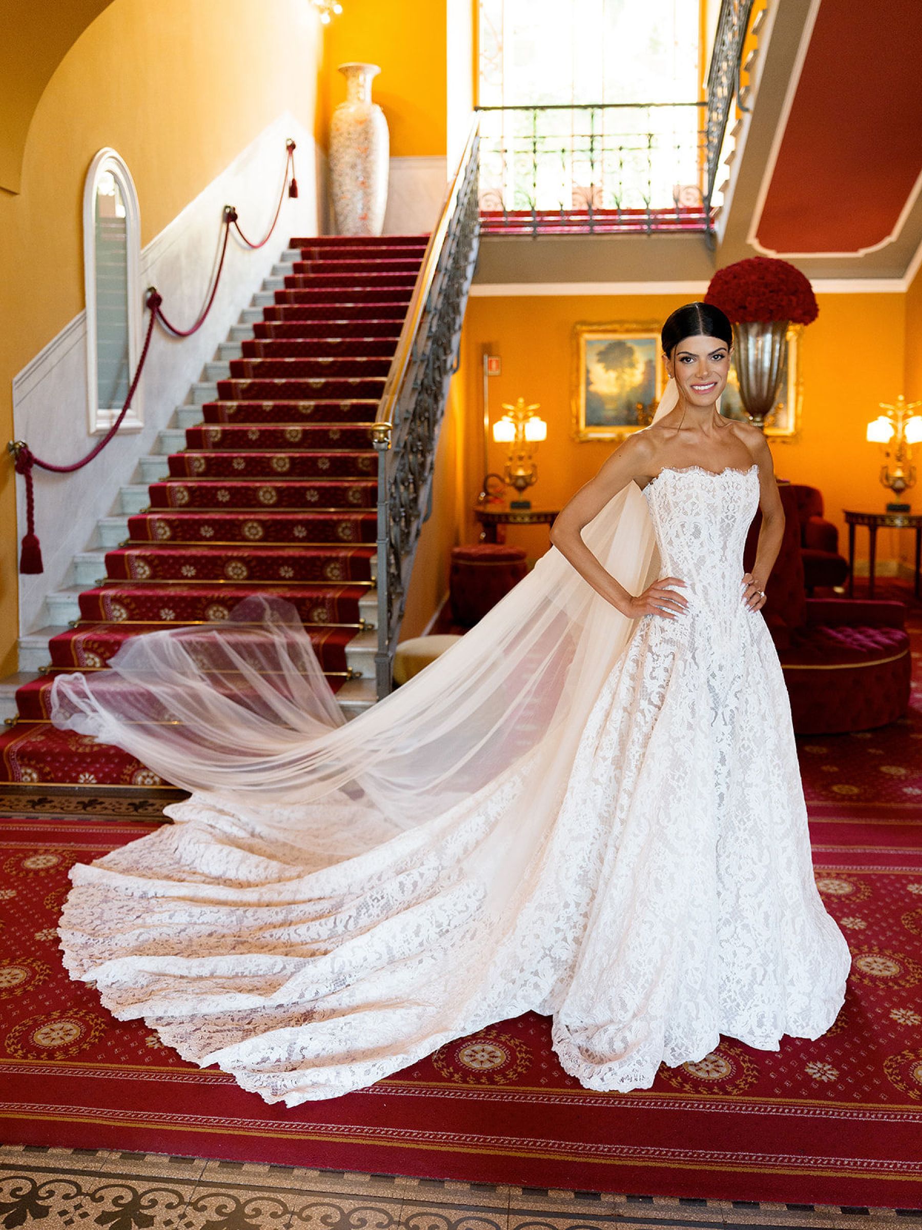 Nila and Mike's Timeless Lake Como Wedding at Villa Del Balbianello photo