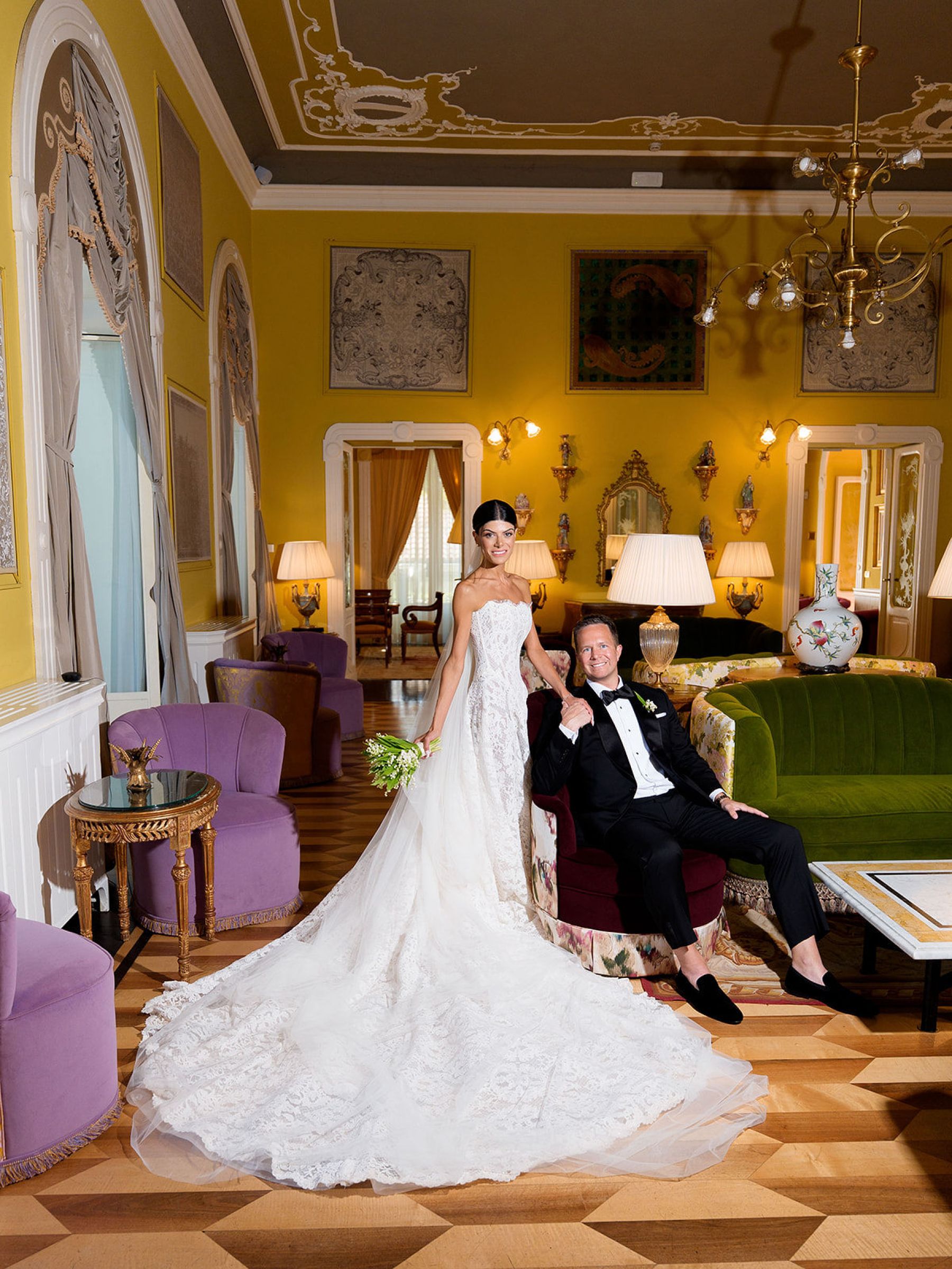 Nila and Mike's Timeless Lake Como Wedding at Villa Del Balbianello photo