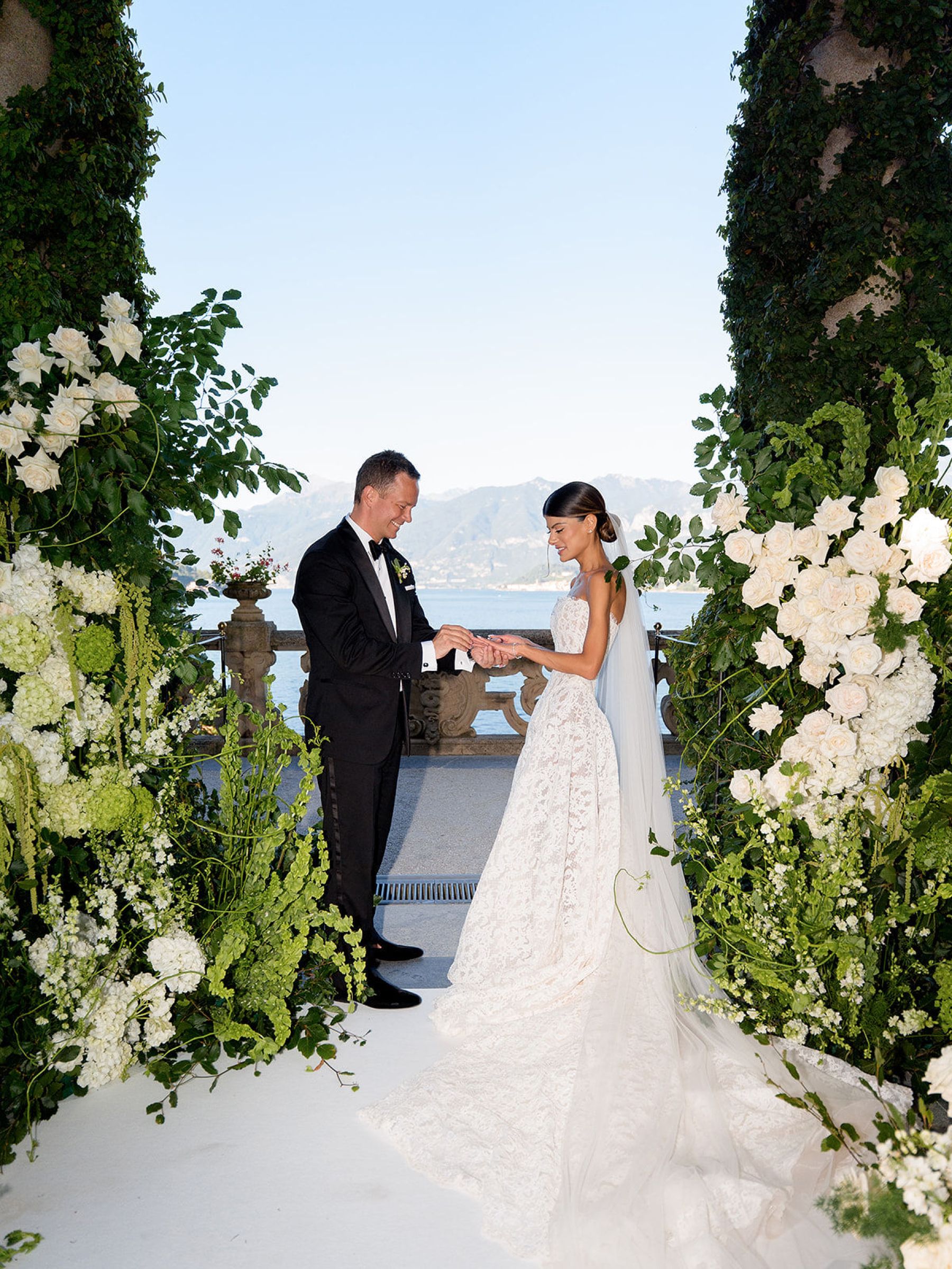 Nila and Mike's Timeless Lake Como Wedding at Villa Del Balbianello photo