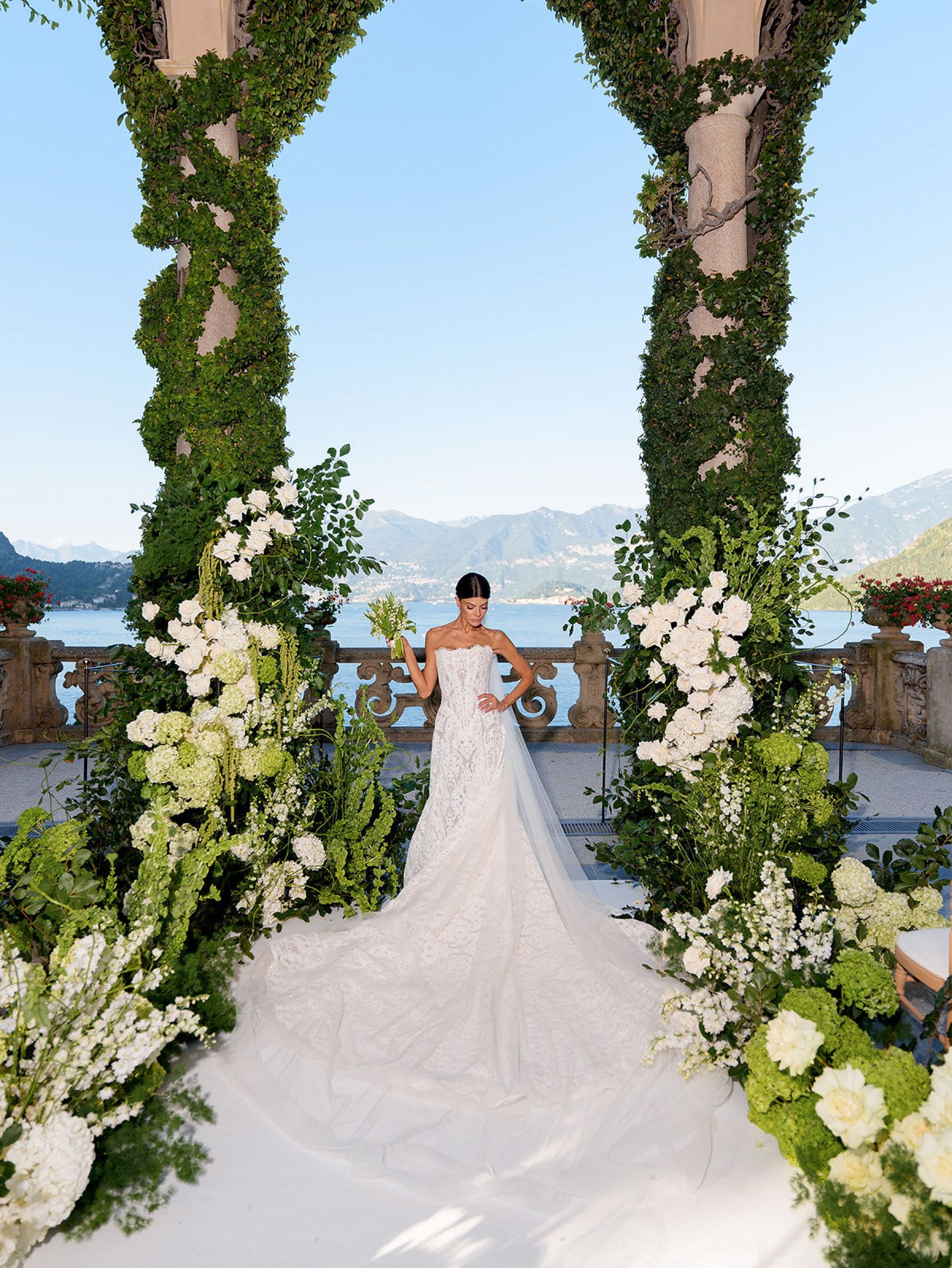 Nila and Mike's Timeless Lake Como Wedding at Villa Del Balbianello photo