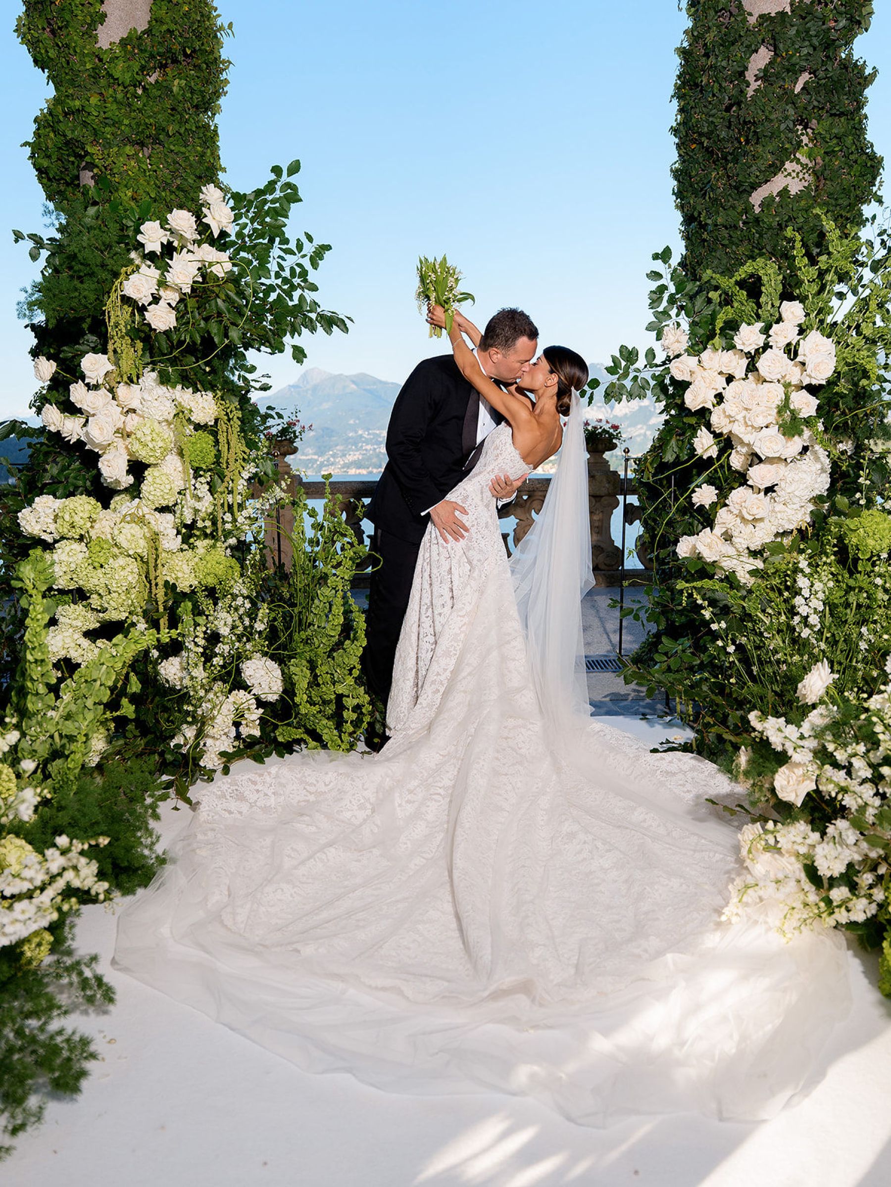 Nila and Mike's Timeless Lake Como Wedding at Villa Del Balbianello photo